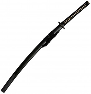 Akeno Black mit Soshu Kitae + gefaltet