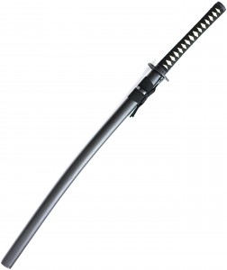 Katana Negra Sencilla von Marto + scharf