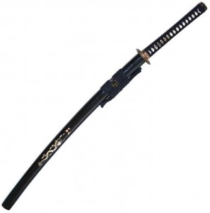 Toyohi echtes Samurai Schwert Katana + Drachen Gravur + Kobuse