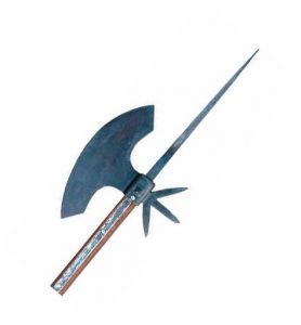 Mordaxt St. Hubertus Stangenwaffe Mittelalter