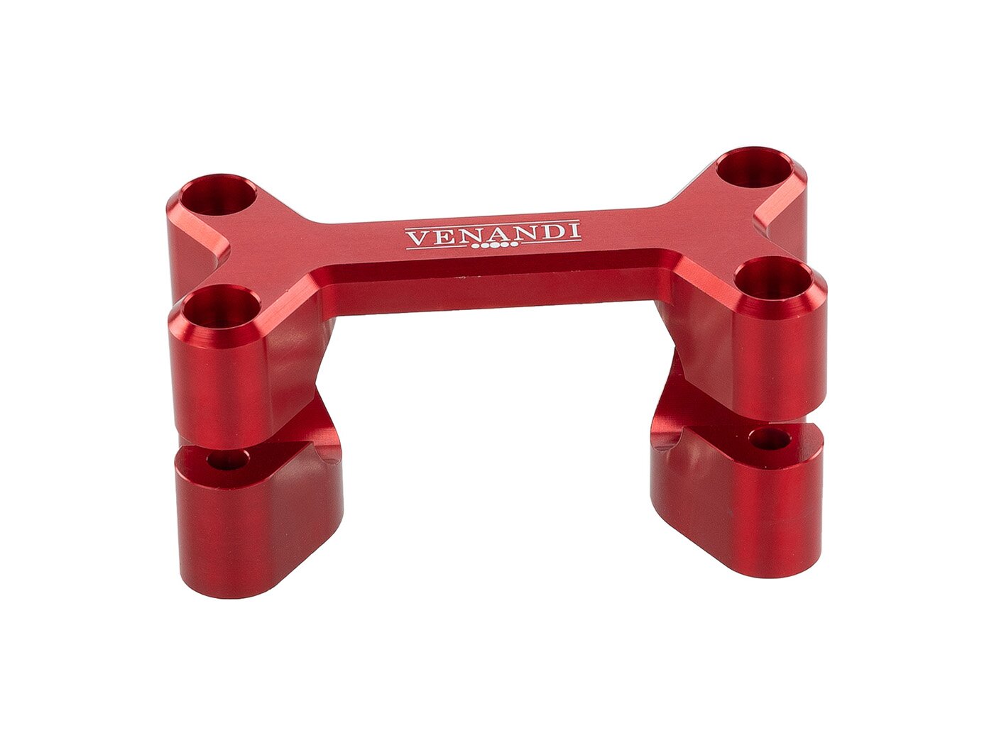 Lenkeraufnahme Venandi Dogbone CNC Simson S50 / S51 rot