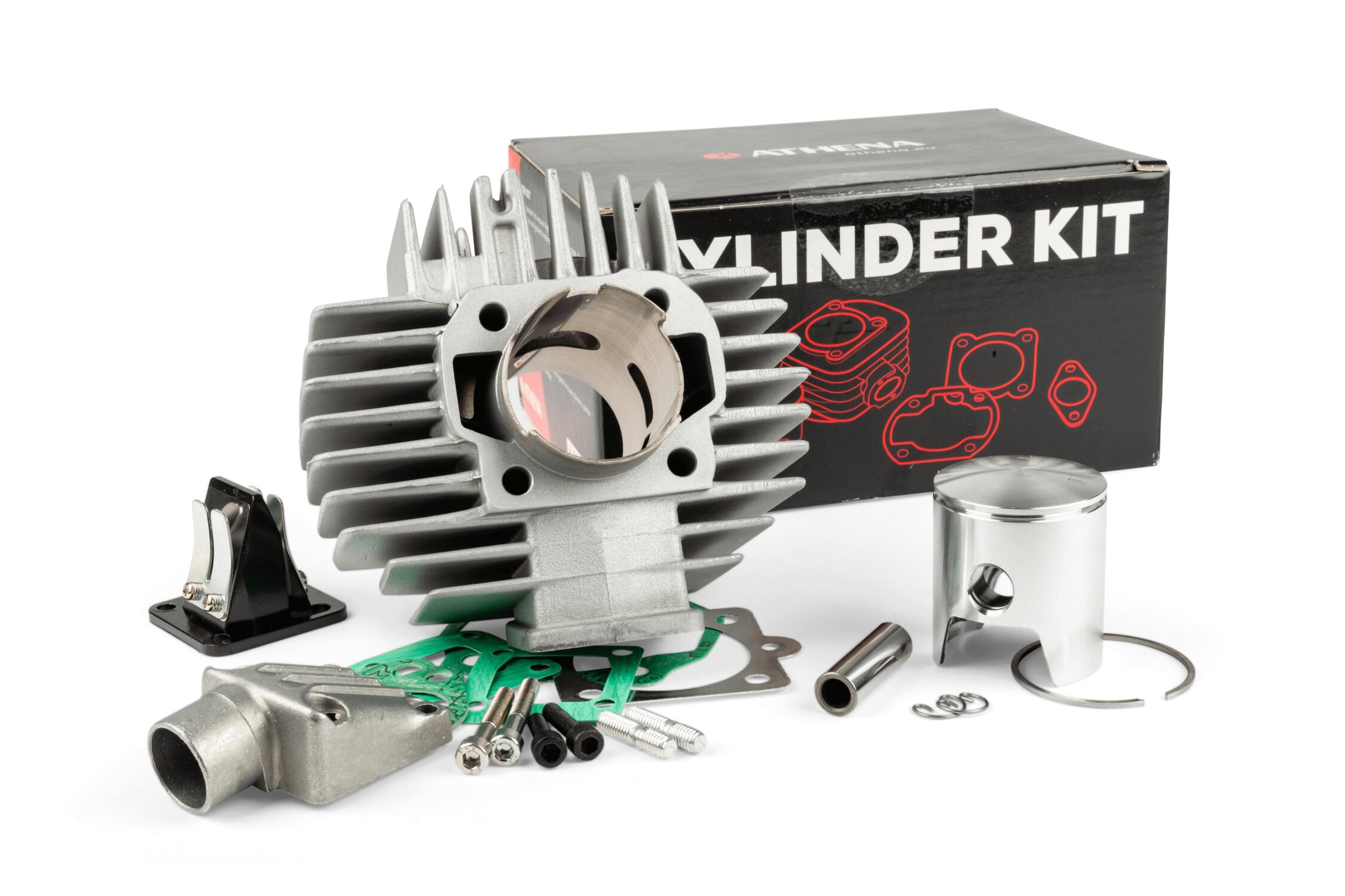 Zylinder Kit Athena Alu 70 mit Einlasskit Puch Maxi