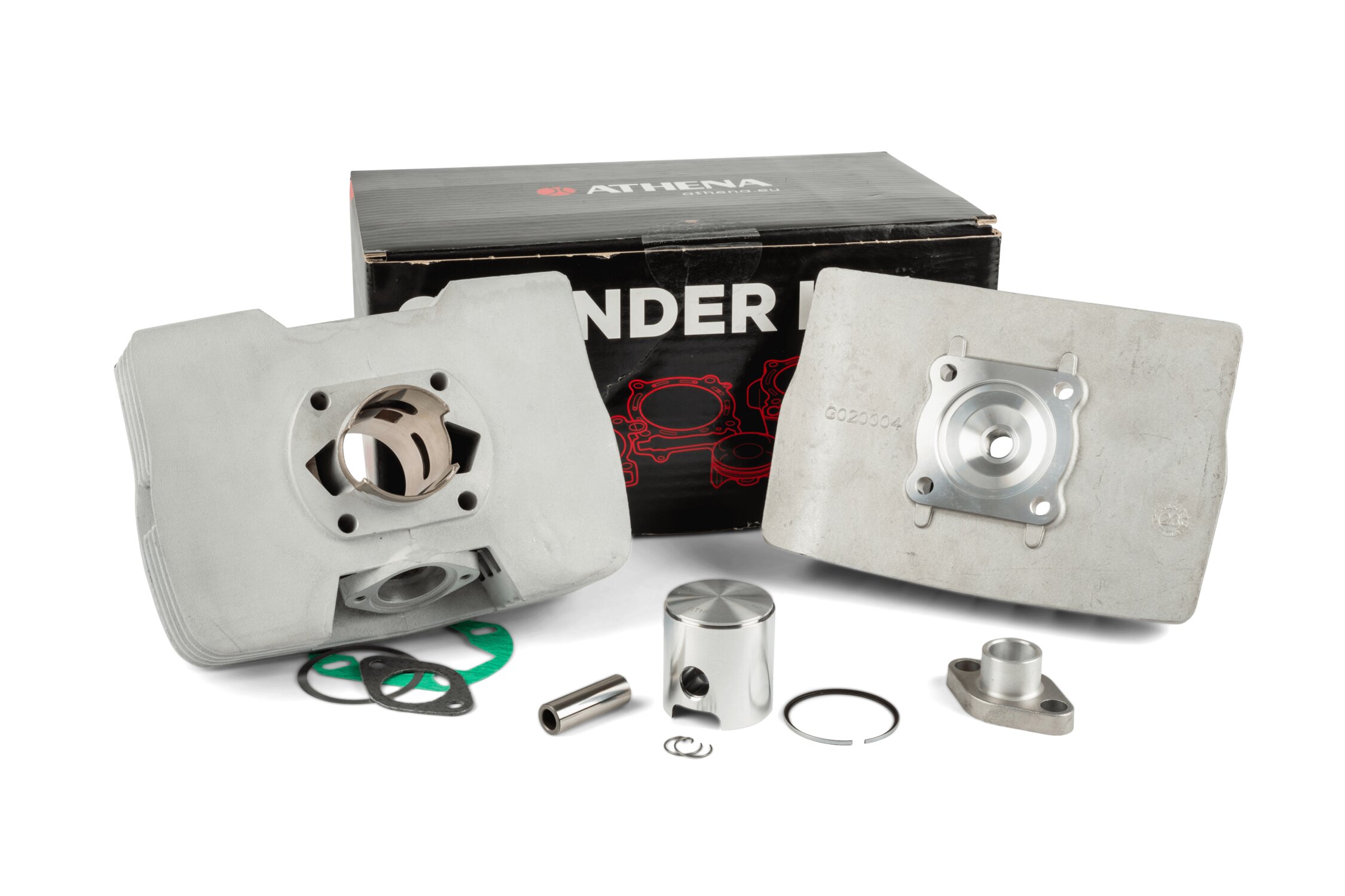 Zylinder Kit Athena Alu 80 Langhub Kolbenbolzen 14mm Sachs