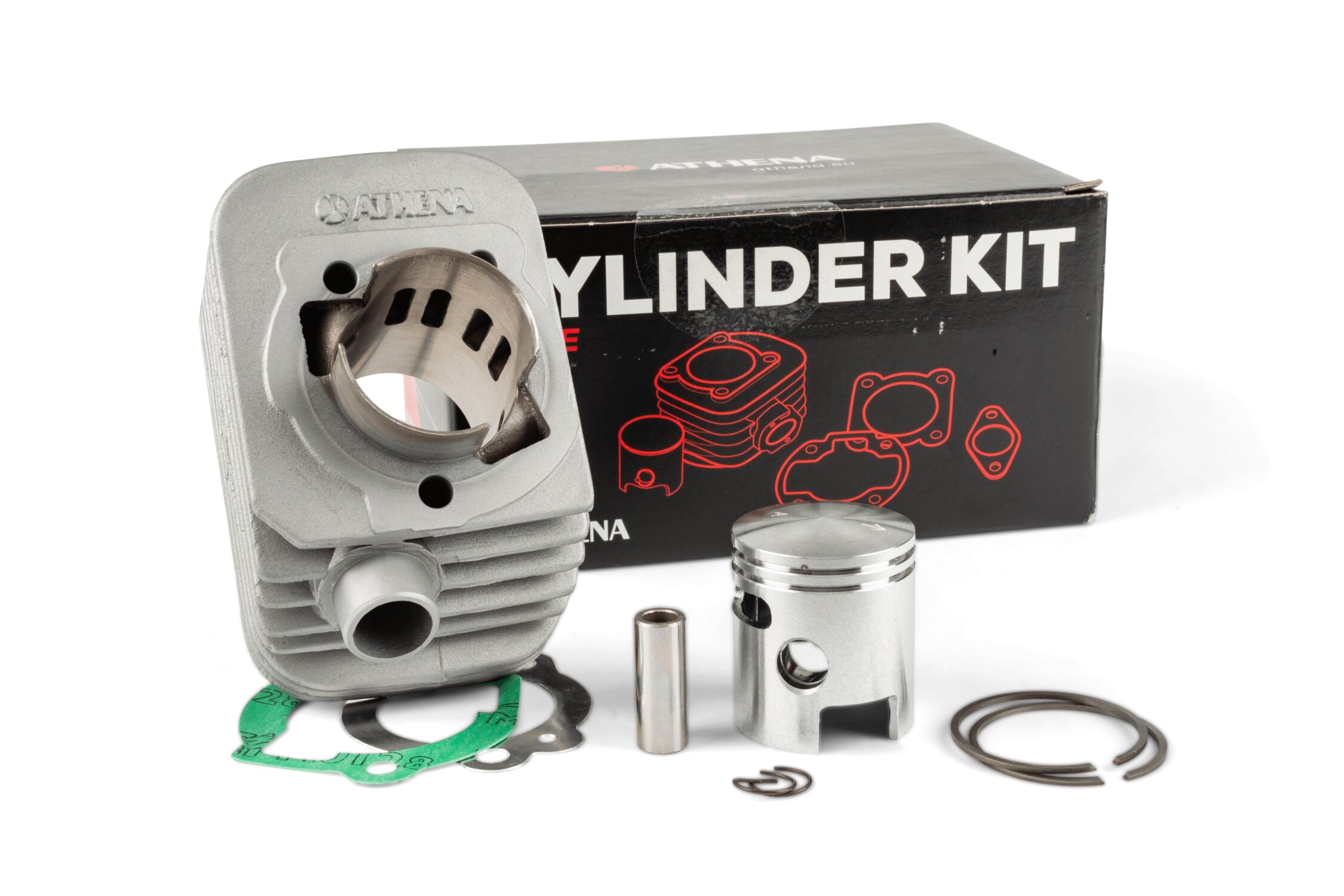 Zylinder Kit Athena Alu 63cc Kolbenbolzen 12mm Piaggio Ciao