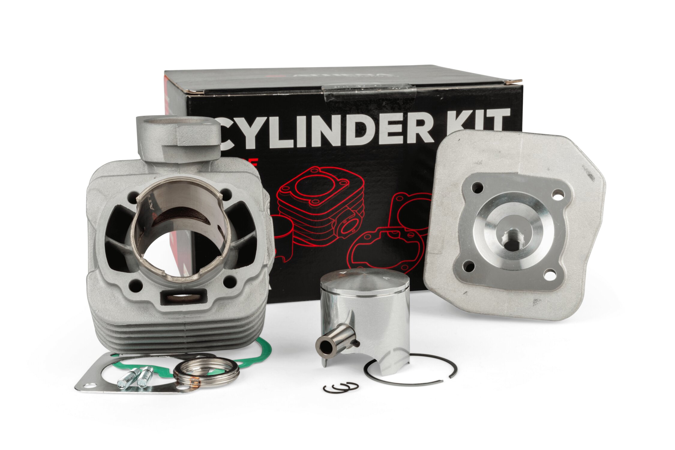 Zylinder Kit Athena Alu 70 Peugeot stehend AC