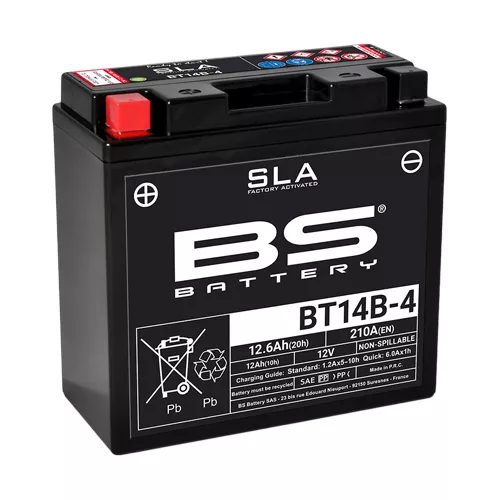 Batterie SLA BS Battery BT14B-4 12V - 12,6Ah