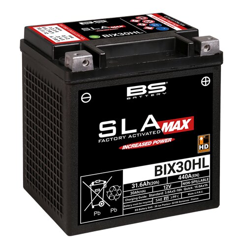 Batterie SLA Max BS Battery BIX30L 12V - 31,6Ah