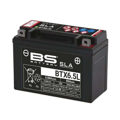 Batterie SLA BS Battery BTX6.5L12V - 6,5Ah