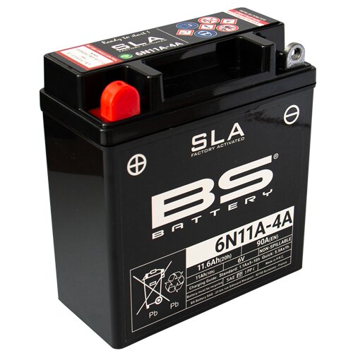 Batterie SLA BS Battery 6N11A-4A 6V - 11,6Ah
