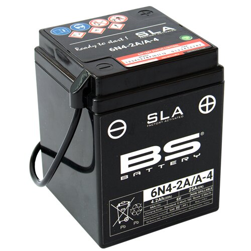 Batterie SLA BS Battery 6N4-2A/A-4 6V 4,2Ah
