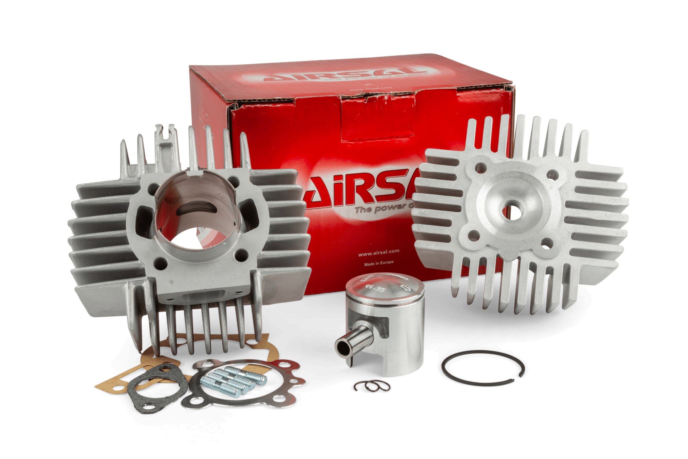 Zylinder Kit  Airsal Racing 70ccm Puch Maxi kurze Kühlrippen