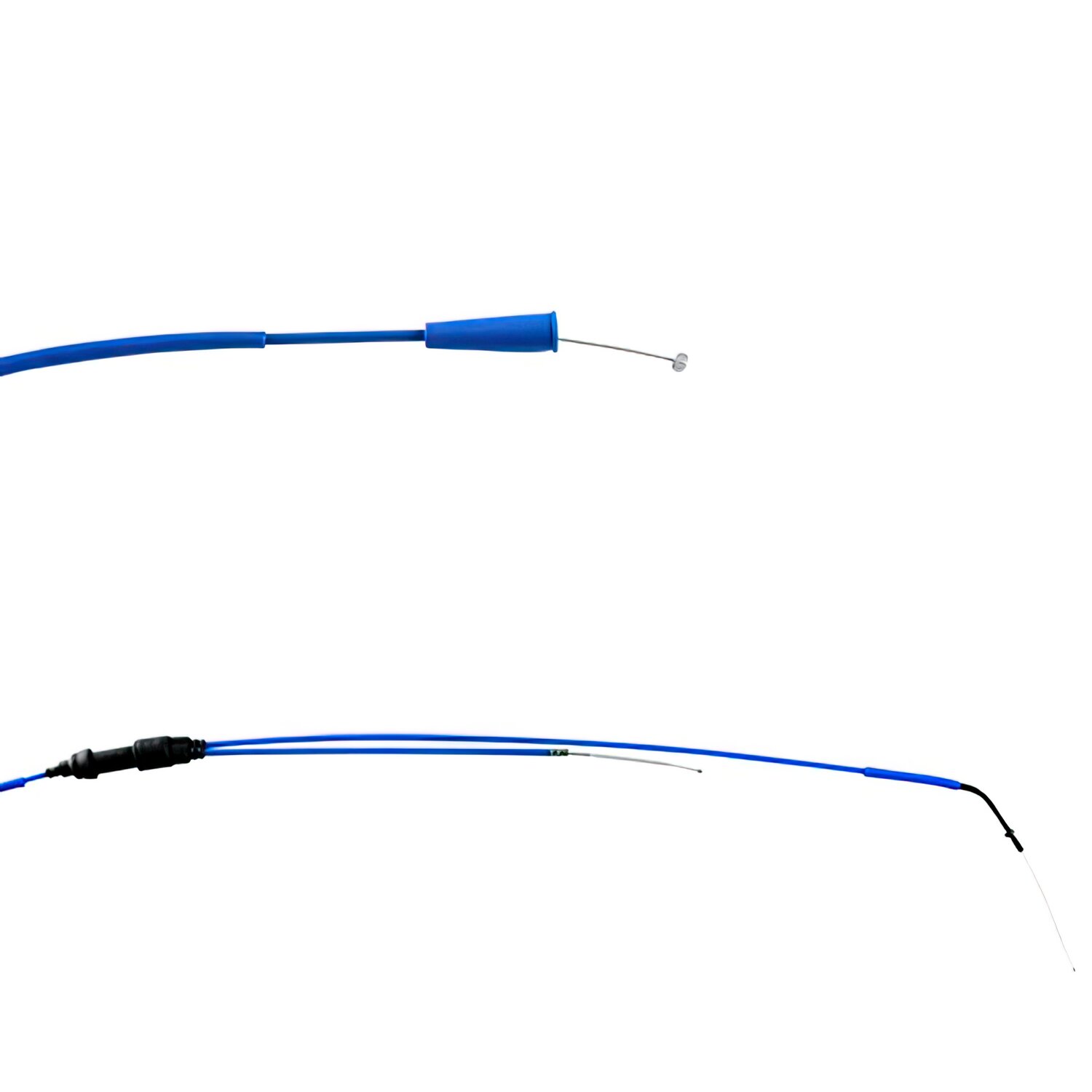 Gaszug Teflon® Doppler blau Derbi / Aprilia / Gilera ab 2010