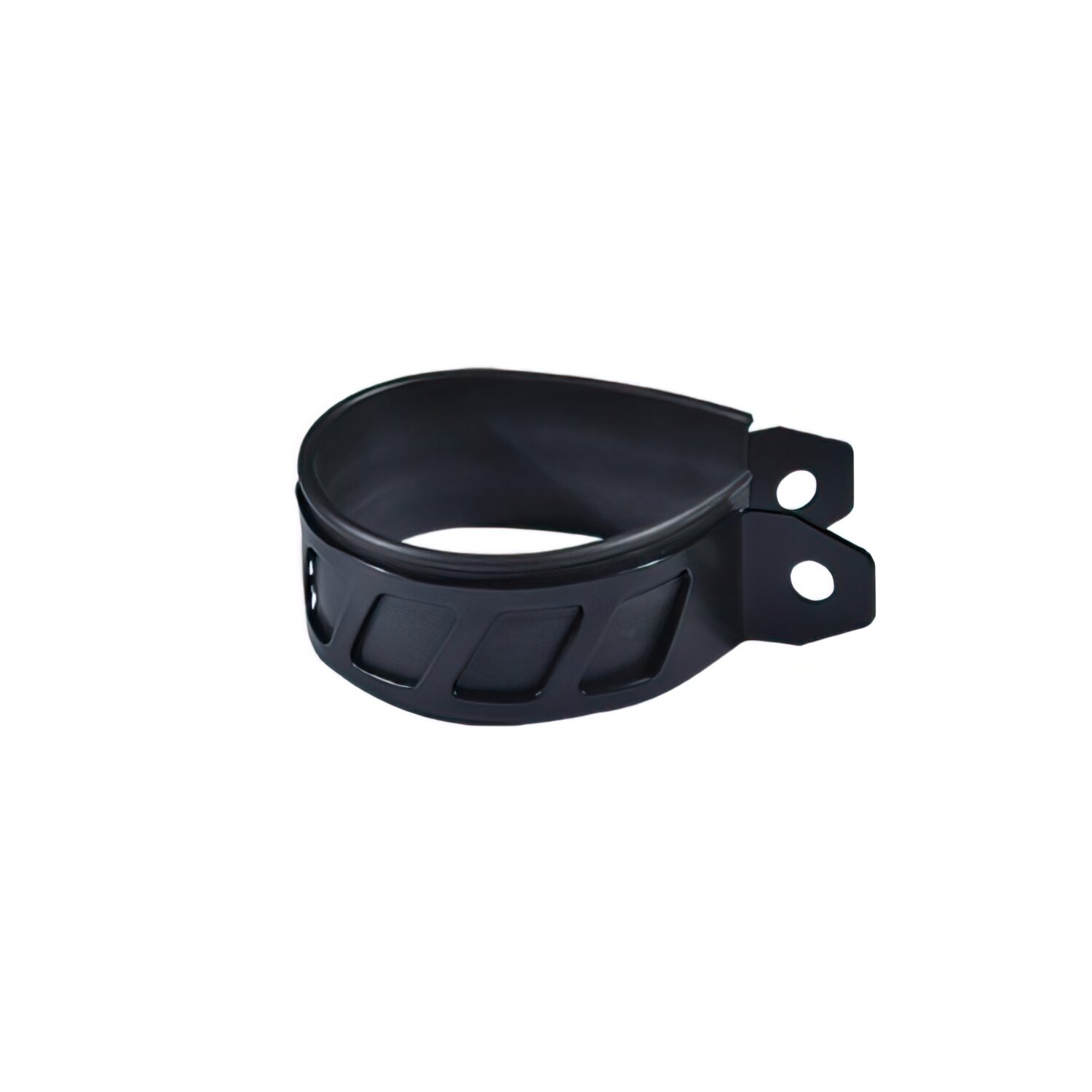 Auspuffschelle schwarz mit Gummierung 70mm Doppler ER1/WR7/GP8.0