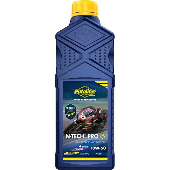 4-Takt Motoröl 10W50 Putoline N-Tech Pro R+ / vollsynthetisch / 1L
