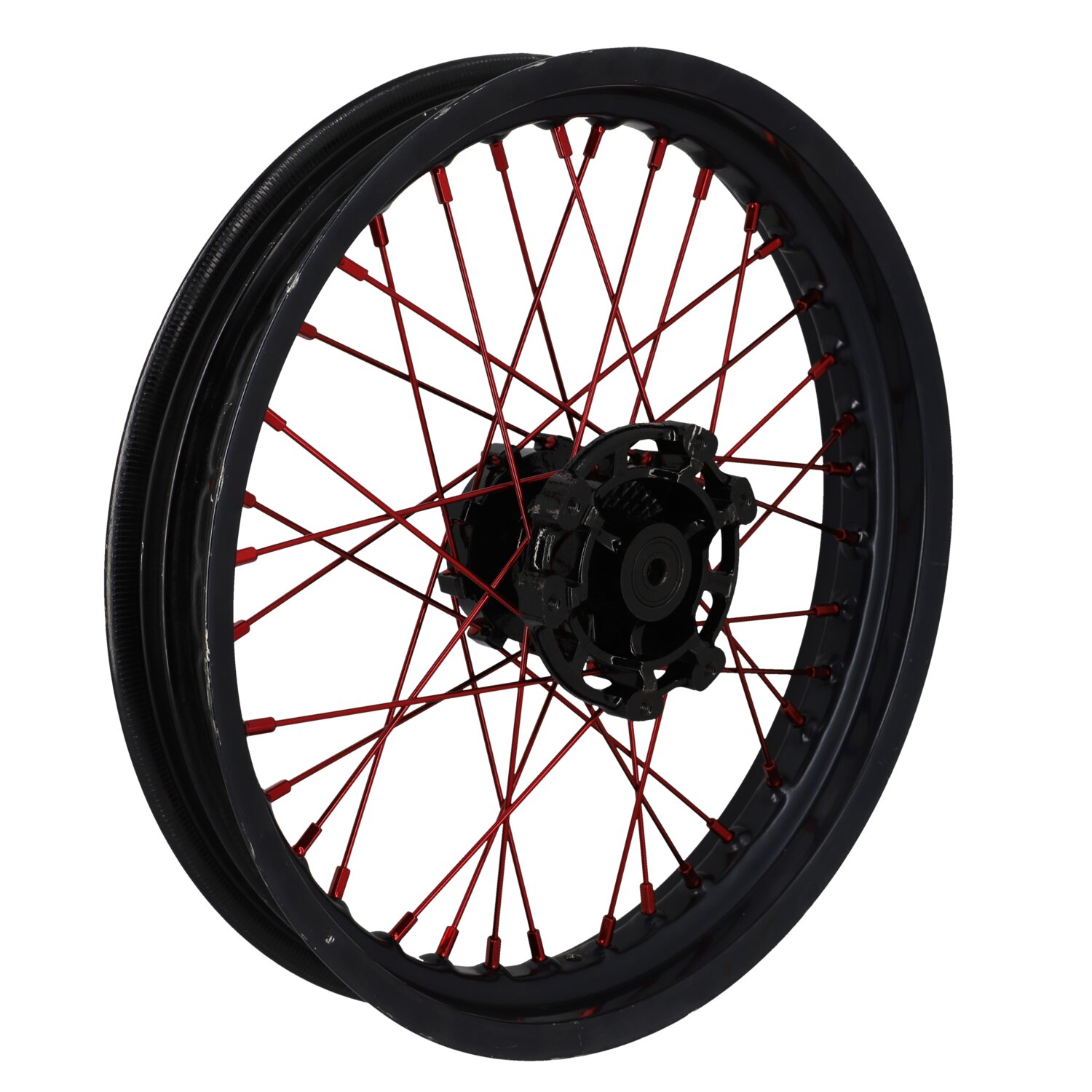 Speichen hinten Doppler Rot 18x195mm / 18x199mm Derbi Senda
