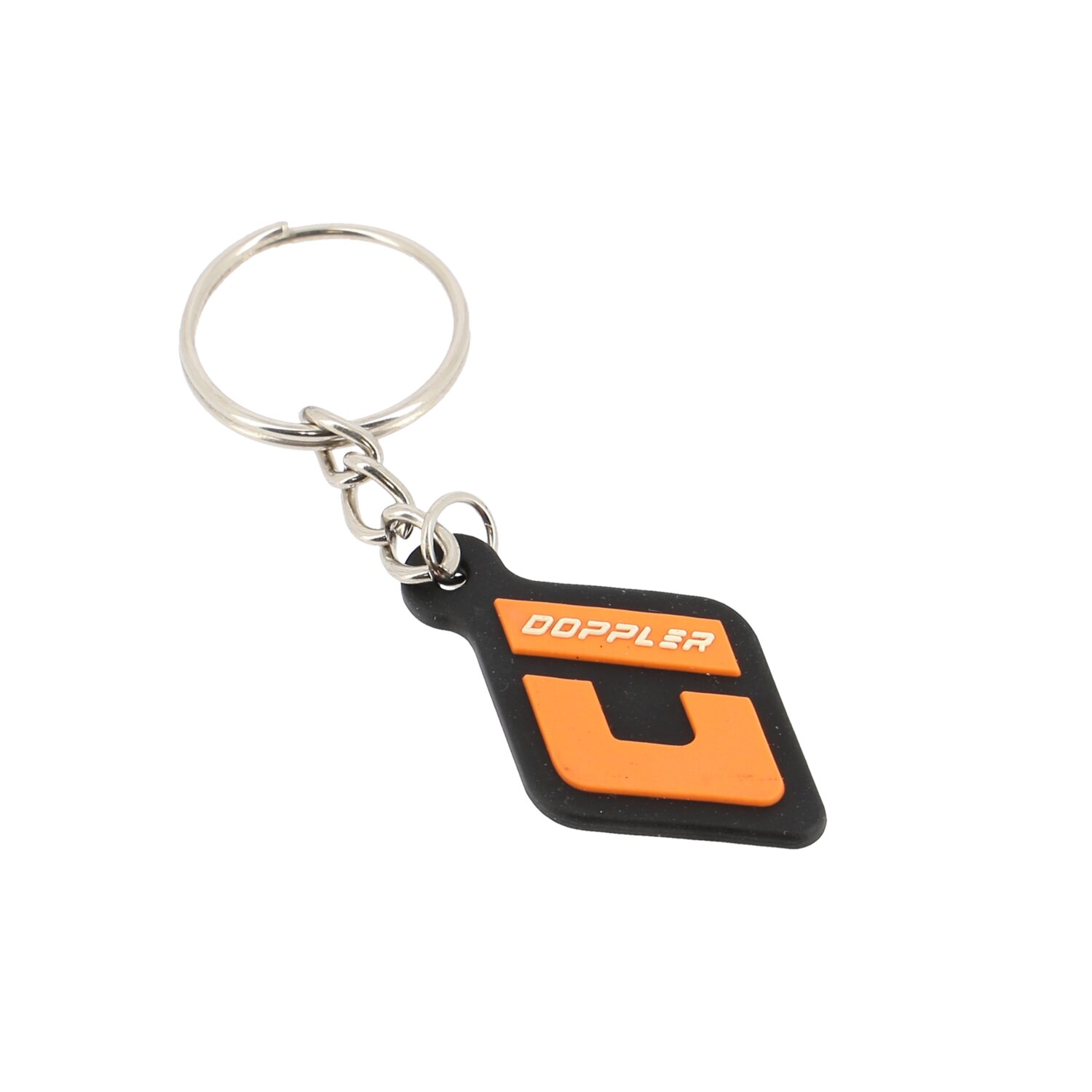 Schlüsselanhänger Doppler orange