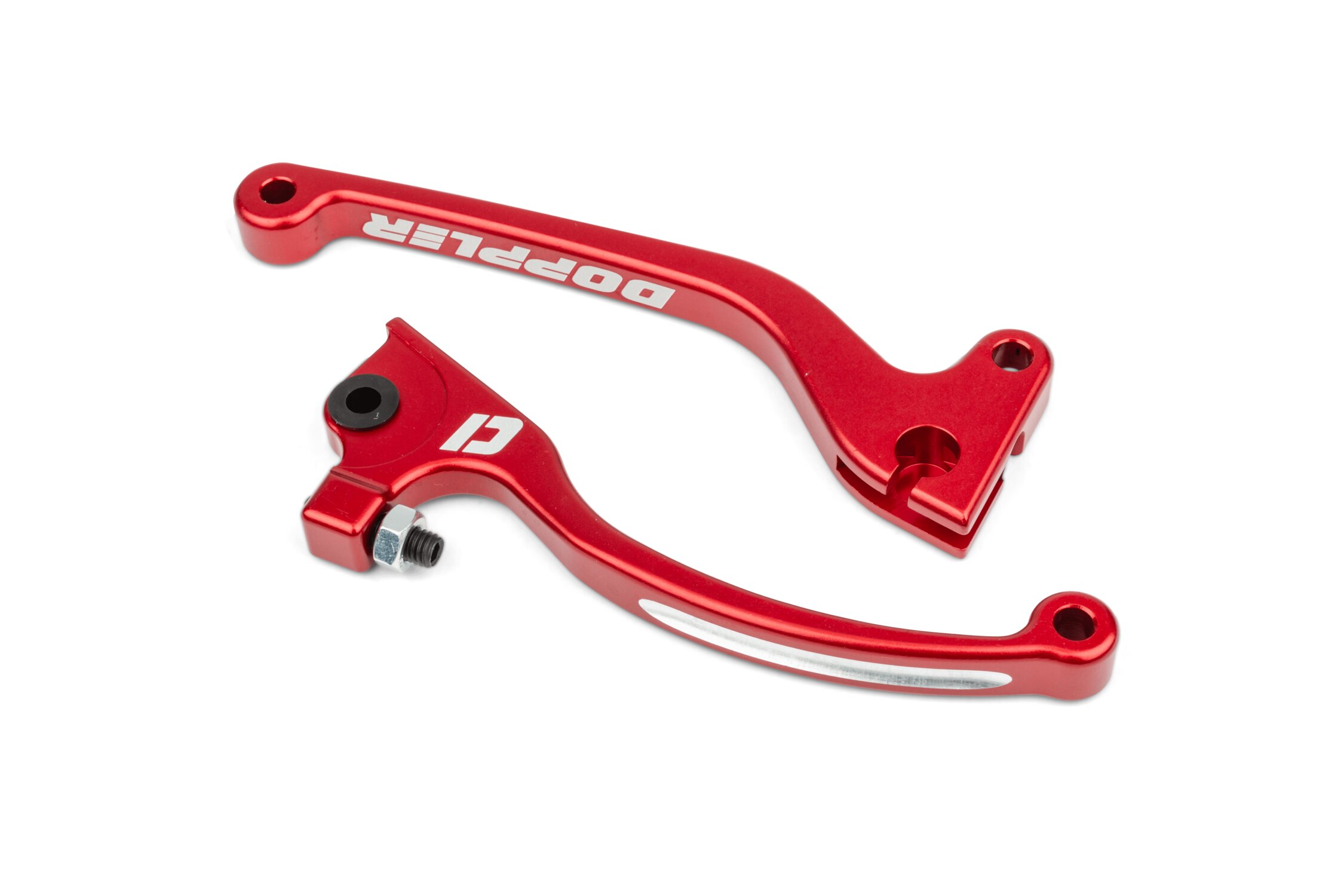 Hebelset Doppler CNC rot (AJP) Rieju MRT / RRX / Sherco