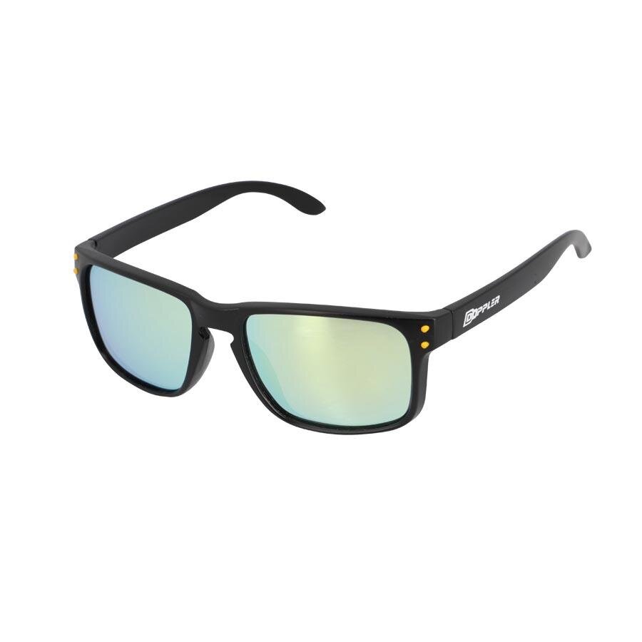 Sonnenbrille Doppler Schwarz / Gelb