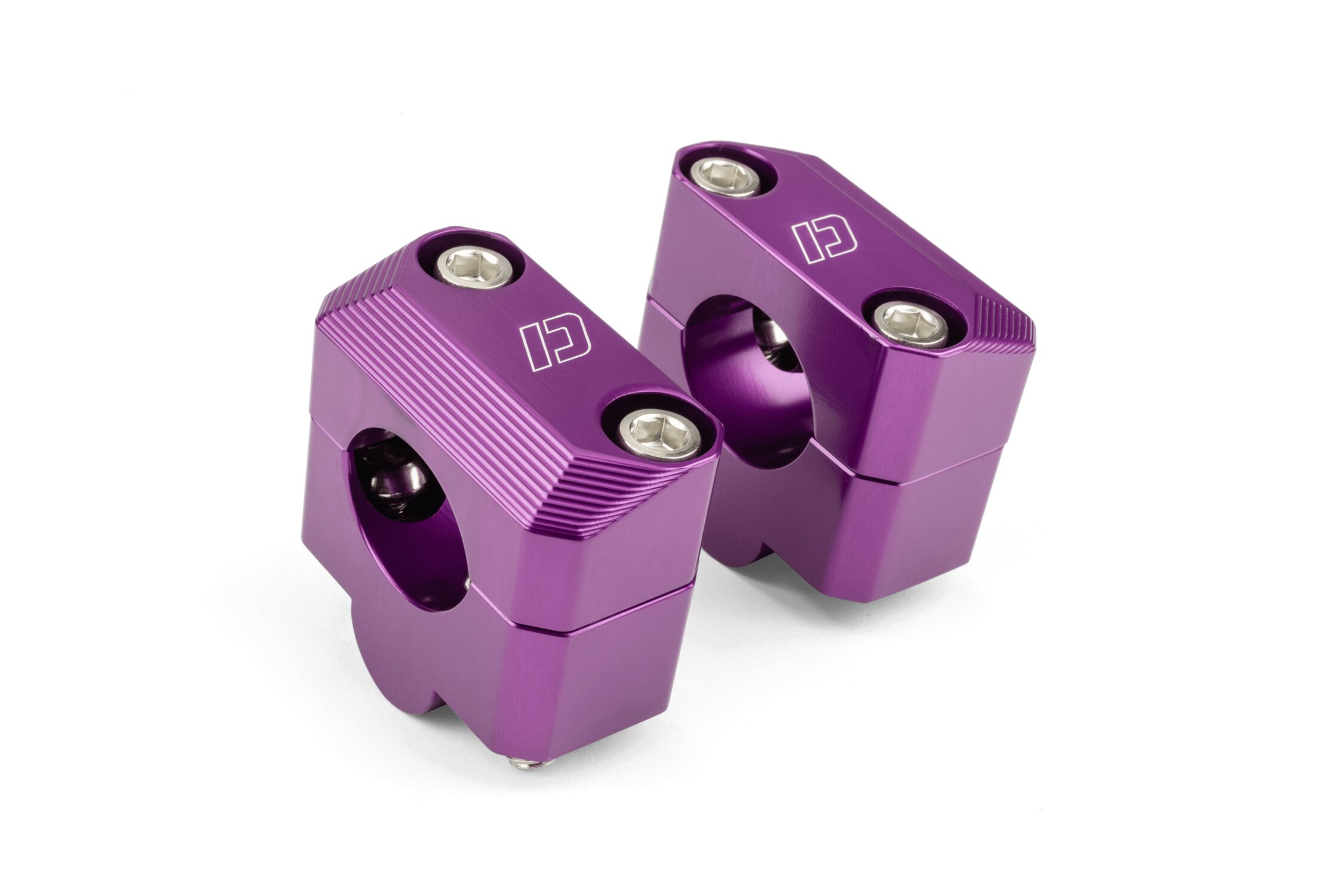 Lenkerklemmen 28mm Doppler Alu lila