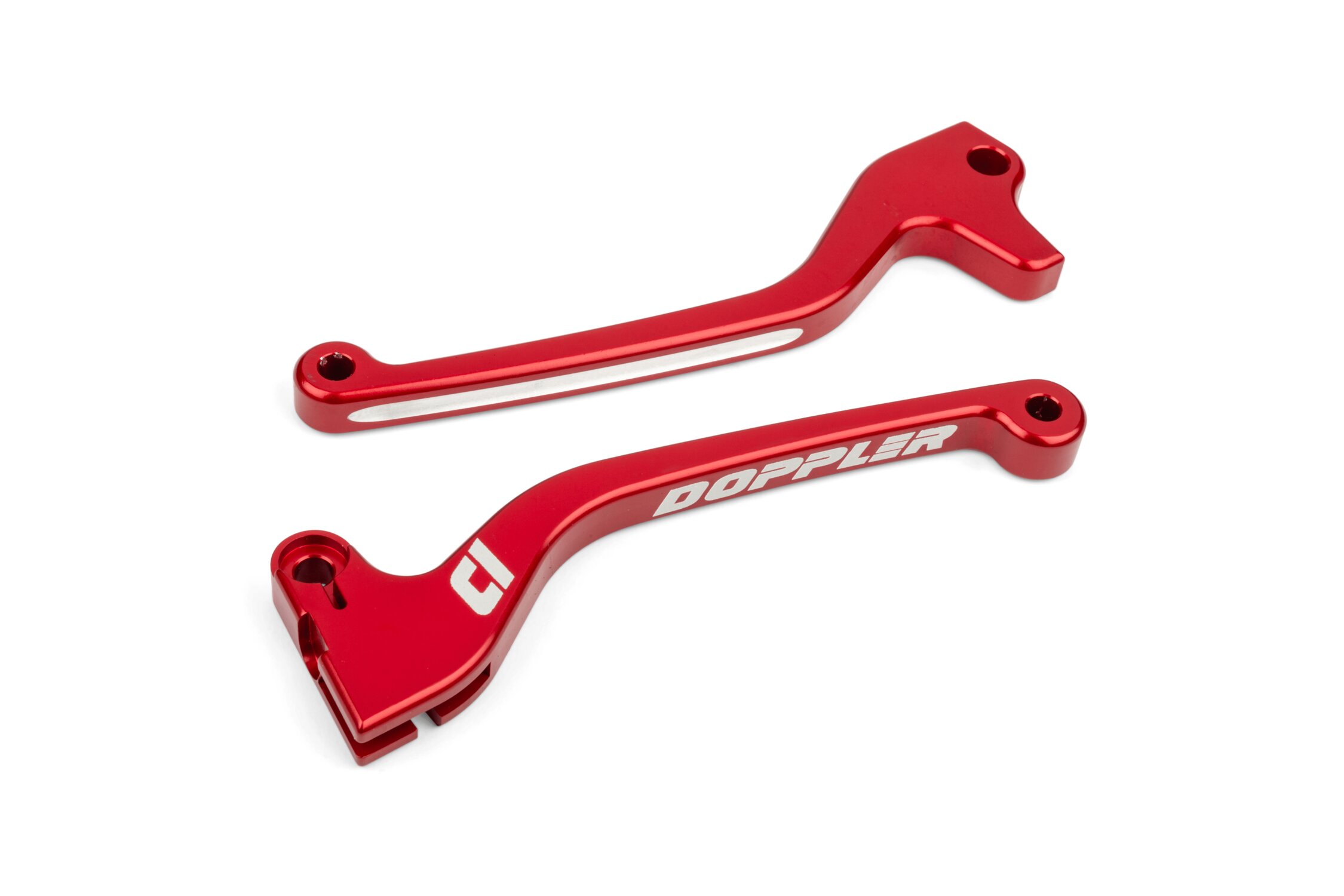 Bremshebelset Doppler CNC rot Yamaha BW's / Slider ab 2004