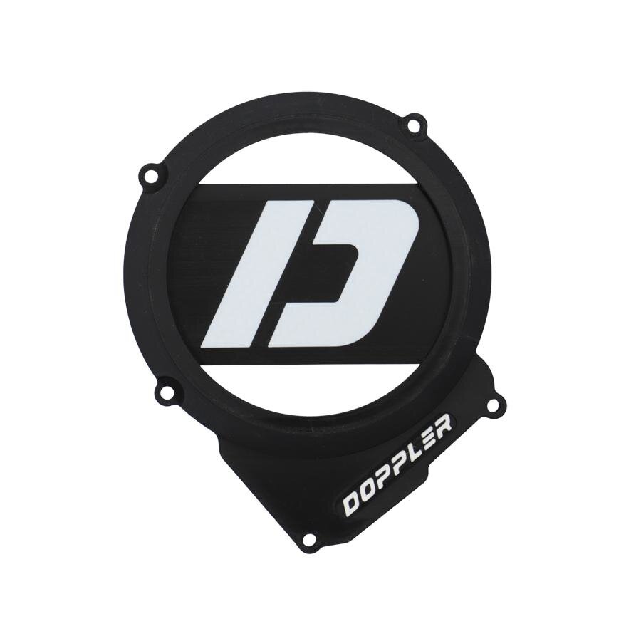 Lichtmaschinendeckel Doppler 3D AM6 Schwarz / Weiß