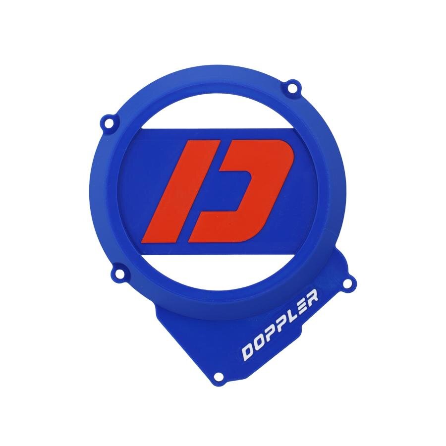Lichtmaschinendeckel Doppler 3D AM6 Blau / Rot