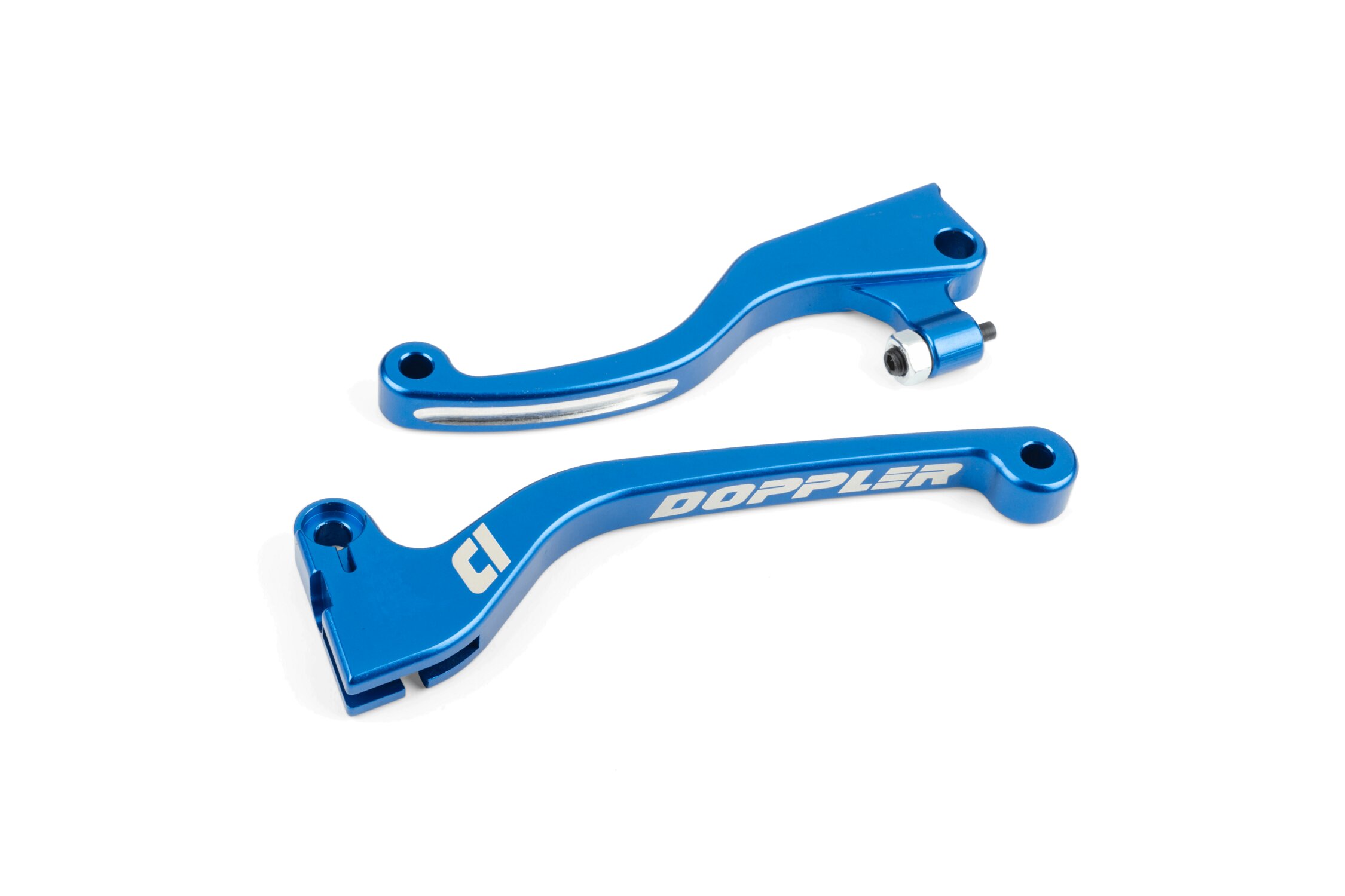 Hebelset Rieju MRT 2009-2018 Doppler CNC blau (J.Juan)