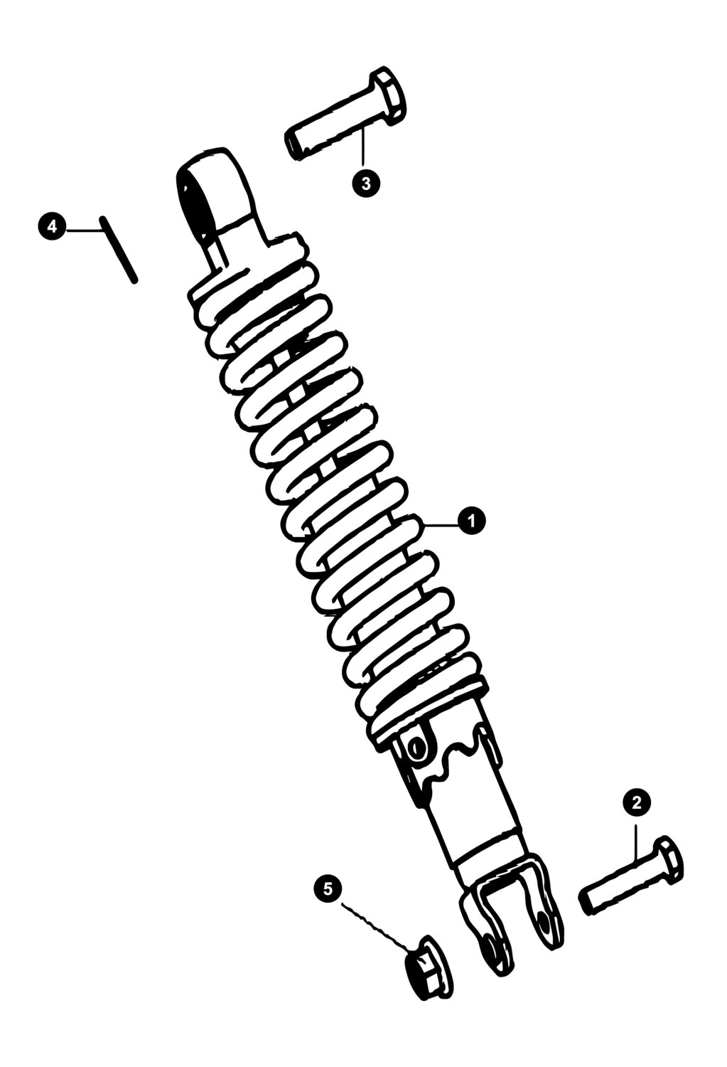 Generic Cracker Ersatzteile Stossdämpfer