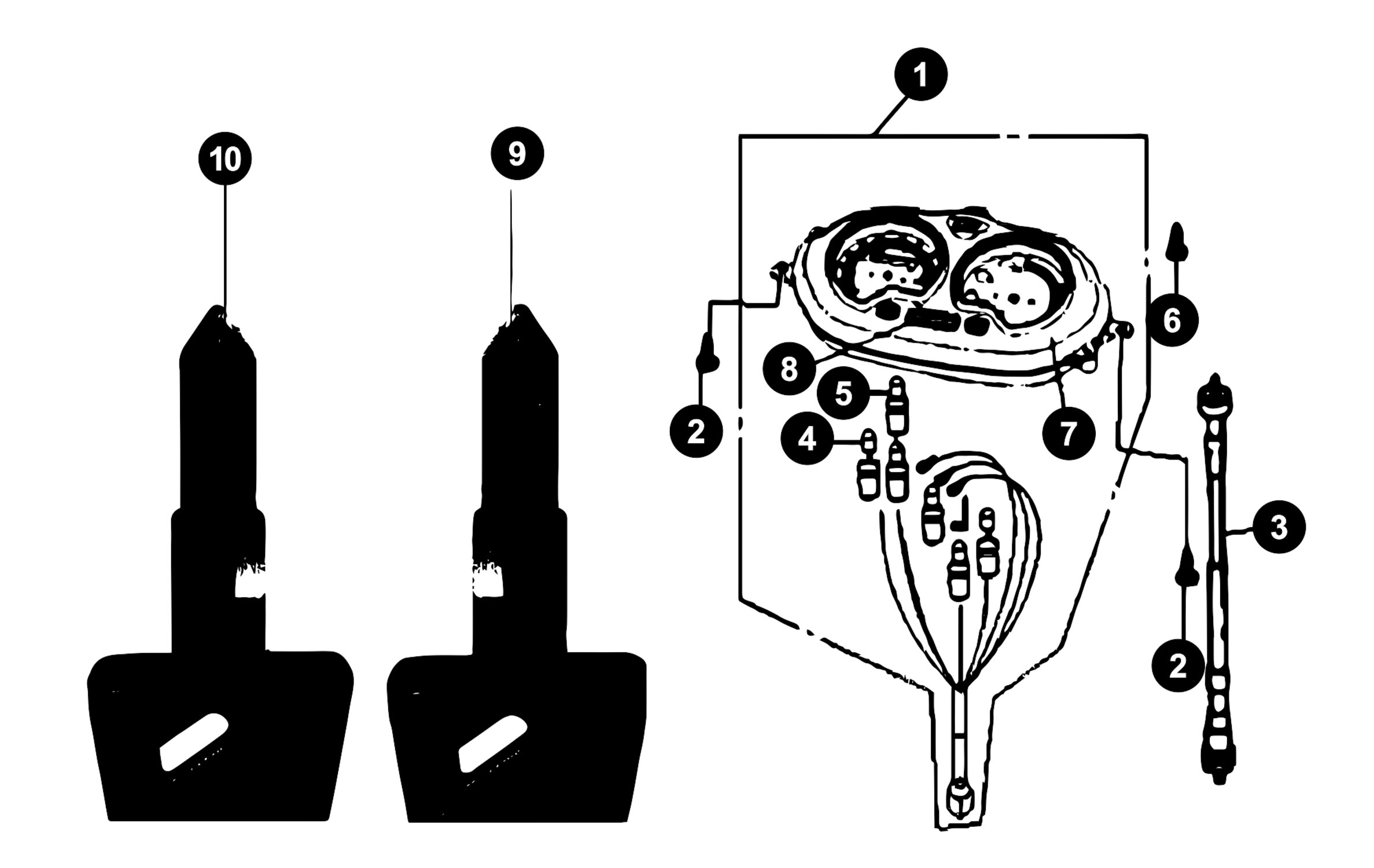 Generic Cracker Ersatzteile Tachometer