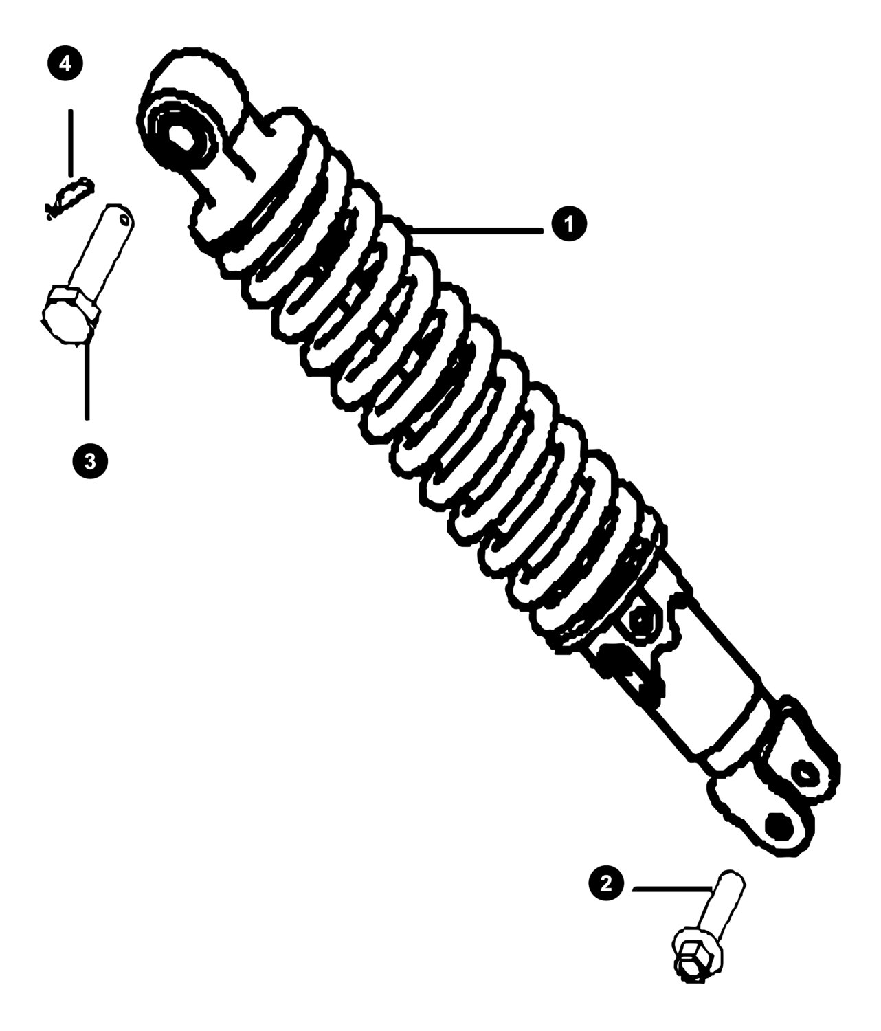 Generic Ideo Ersatzteile Stossdämpfer