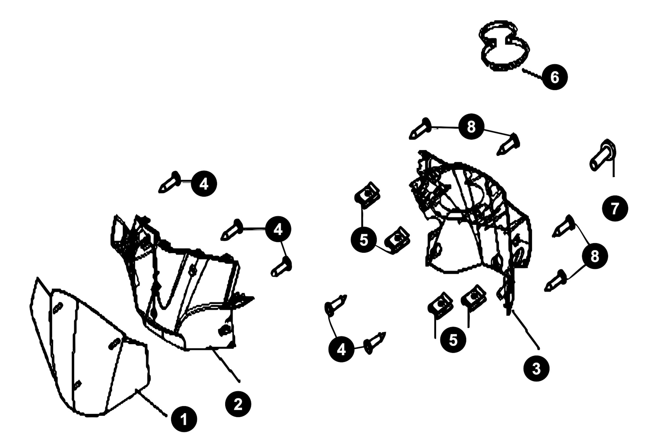 Generic Ideo Ersatzteile Lenkerverkleidung