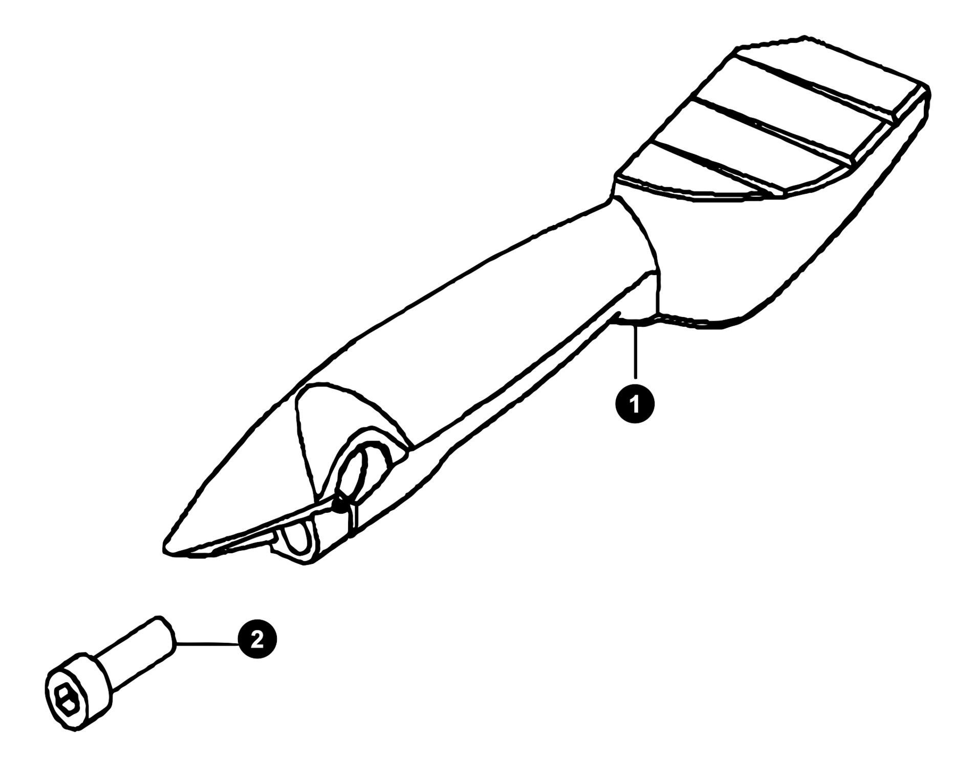 Generic ROC Ersatzteile Aufkleber