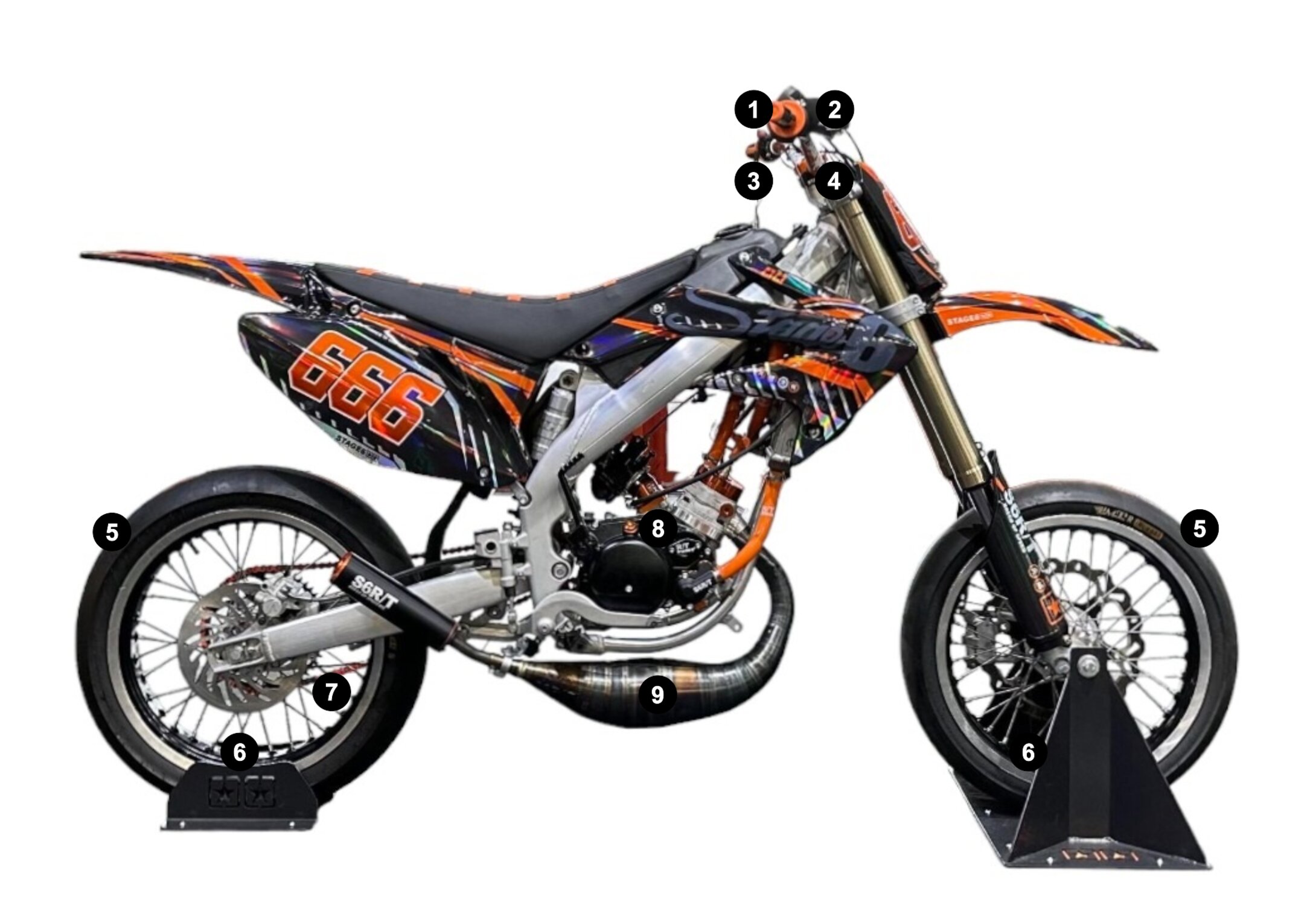 Honda HM Derapage Stage6 R/T95cc