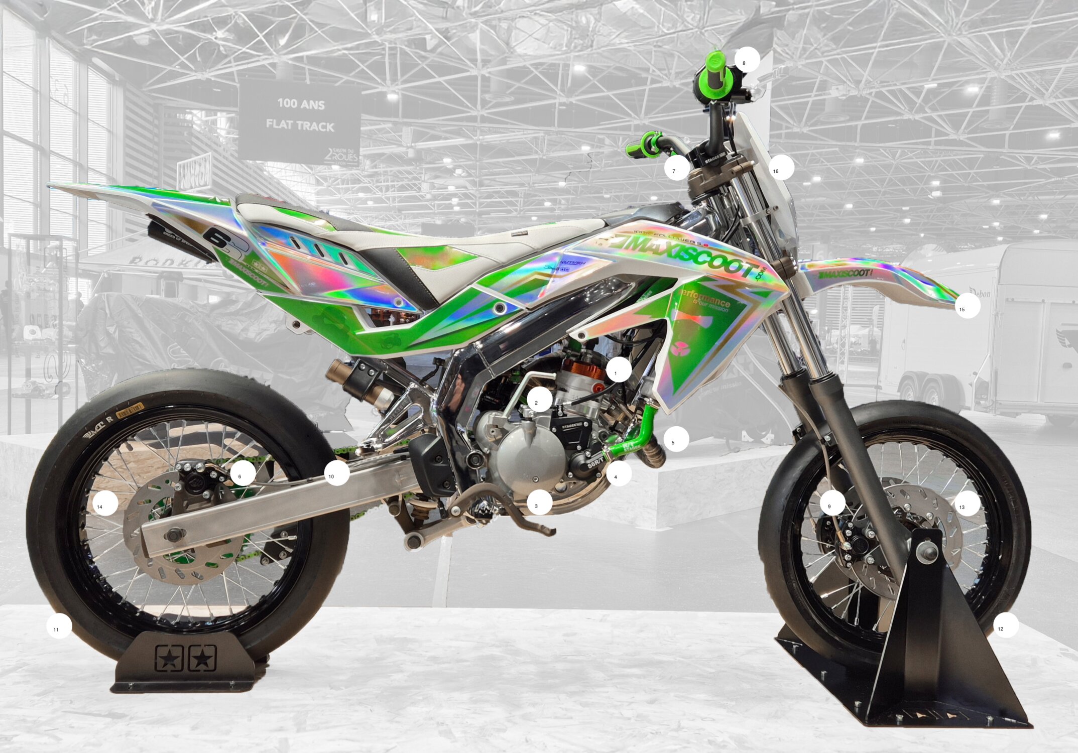 Derbi Senda 'SX' Stage6 R/T 95cc Tuned by Maxiscoot