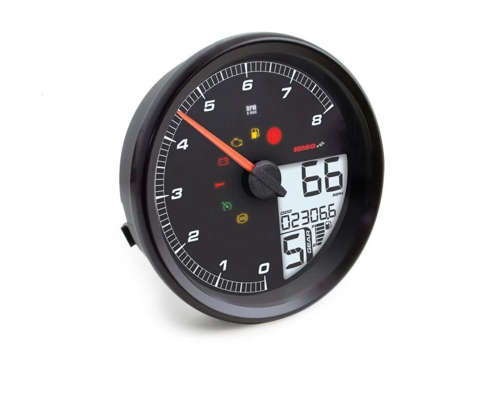 Tachometer Koso HD-05 Harley Davidson® ab 2014 Schwarz