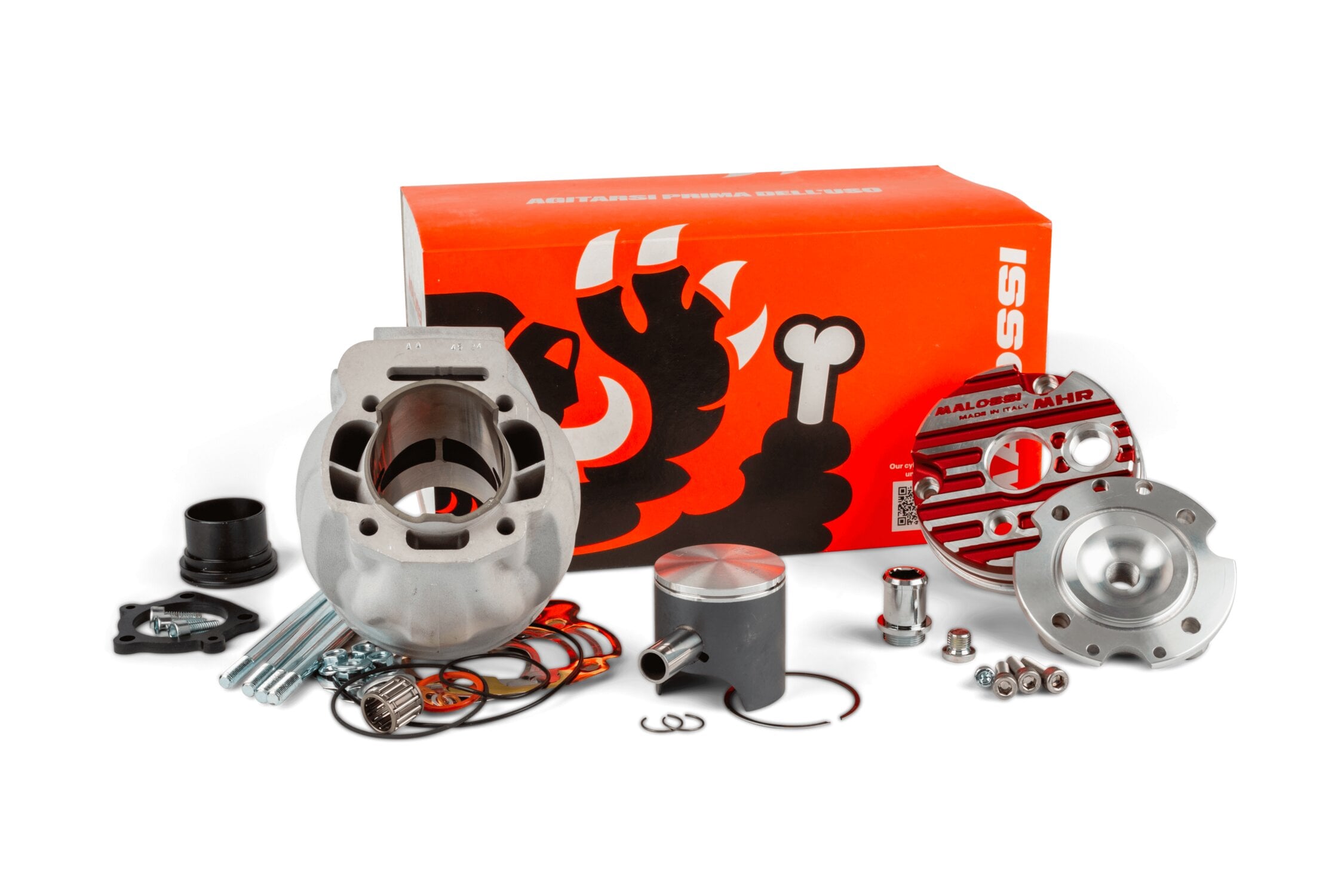Zylinder Kit Malossi Testa Rossa 100 Derbi