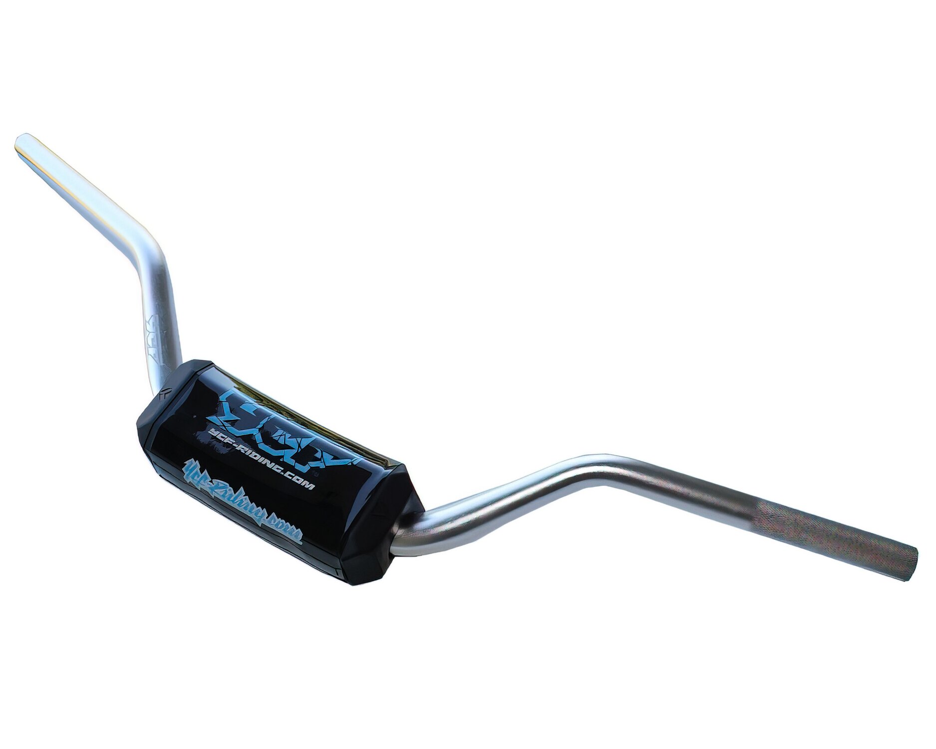 Lenker Alu Fatbar d.22mm mit Lenkerpolster YCF Pit Bike / Dirt Bike silber