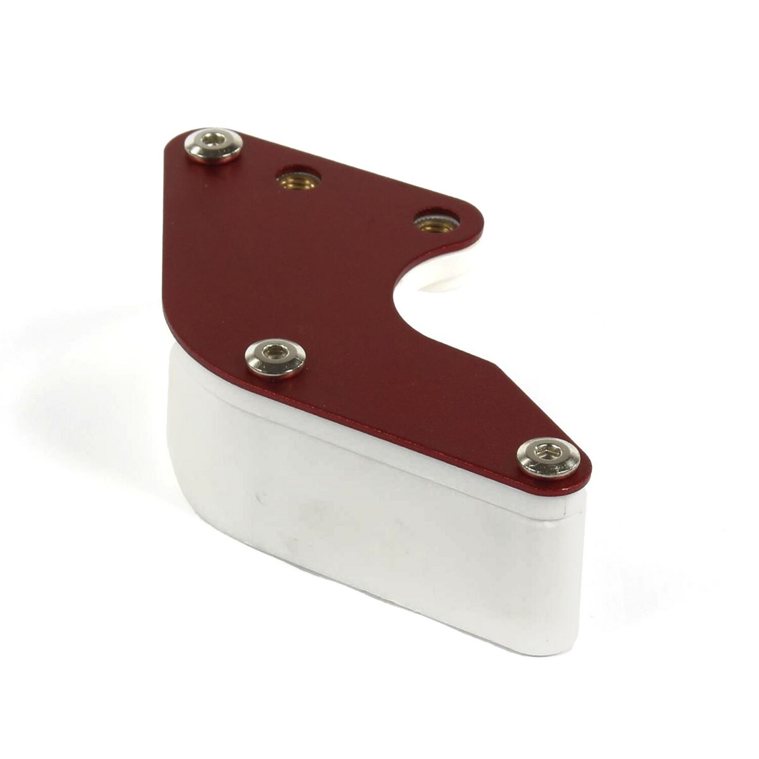 Kettenführung PTFE Schraubabstand 33mm rot Pit Bike / Dirt Bike