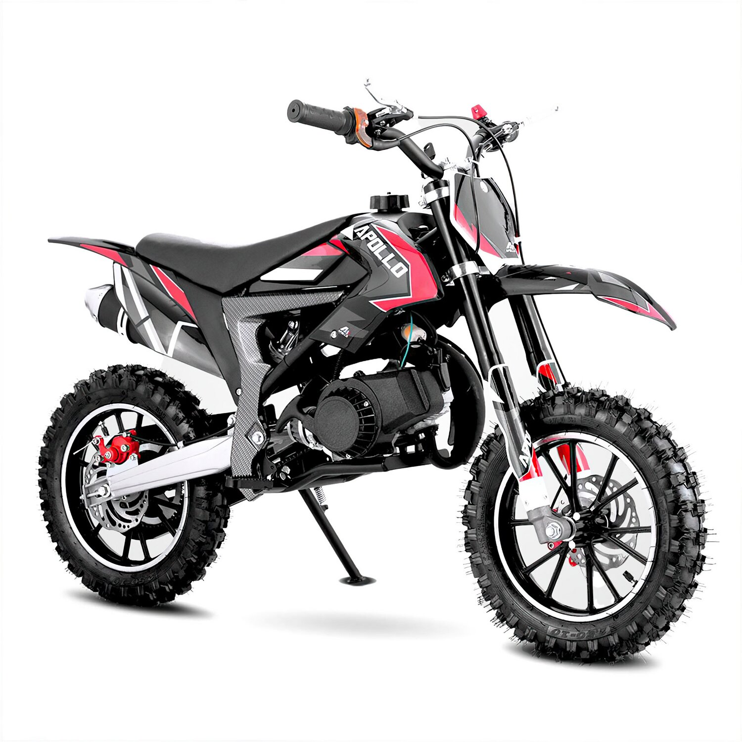 Dekorkit Verkleidung Pit Bike / Dirt Bike Apollo Falcon rot