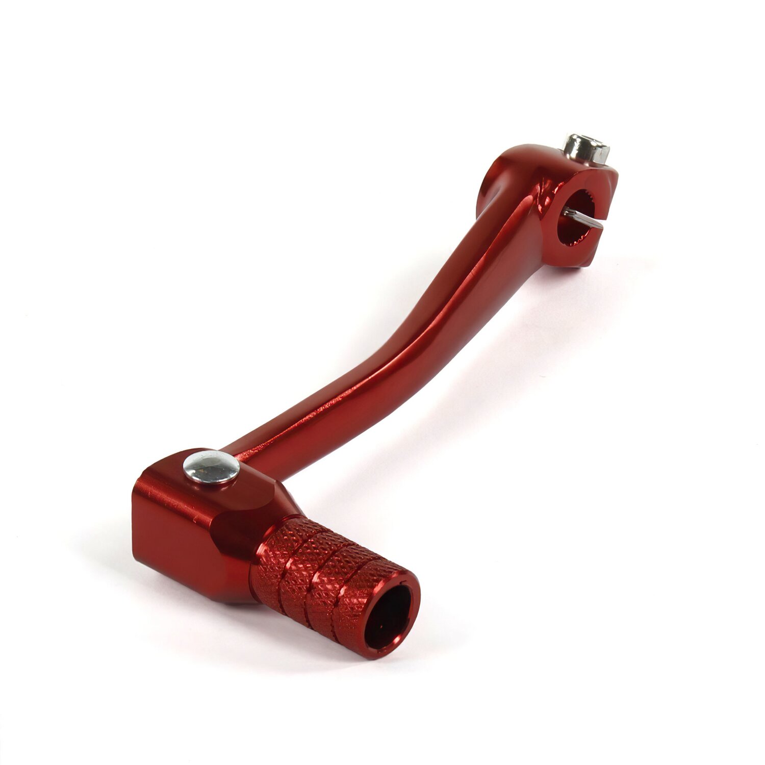 Schalthebel Pit Biker Motor YX / Lifan alu rot