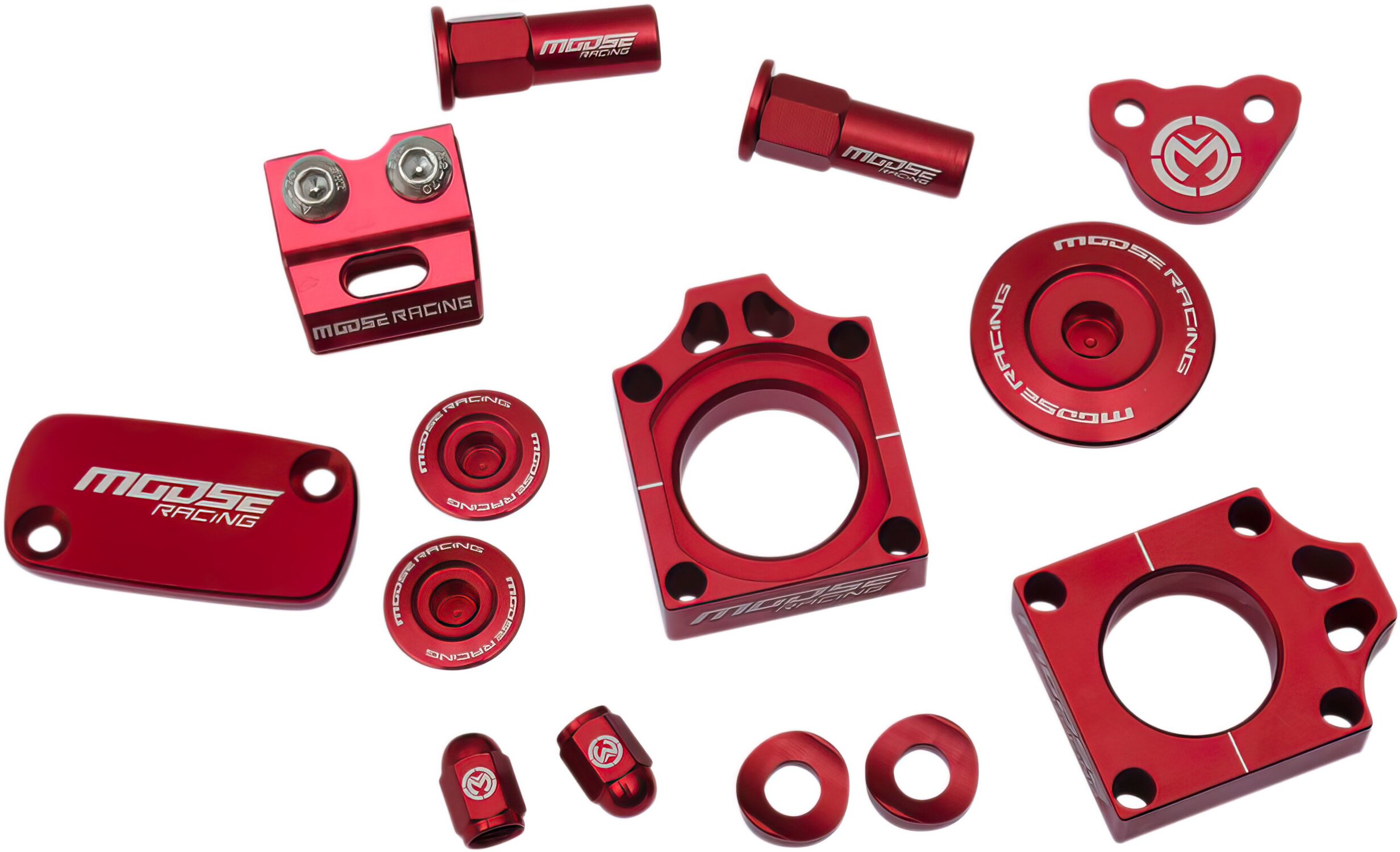 Tuning Kit Bling CNC Moose Racing Honda CRF 250 / 450 rot