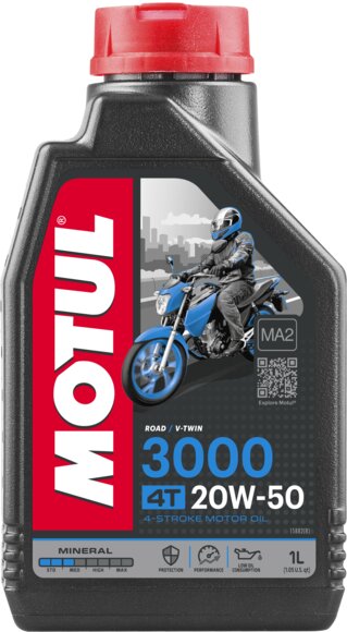 4-Takt Motoröl Motul 3000 20W-50 1L