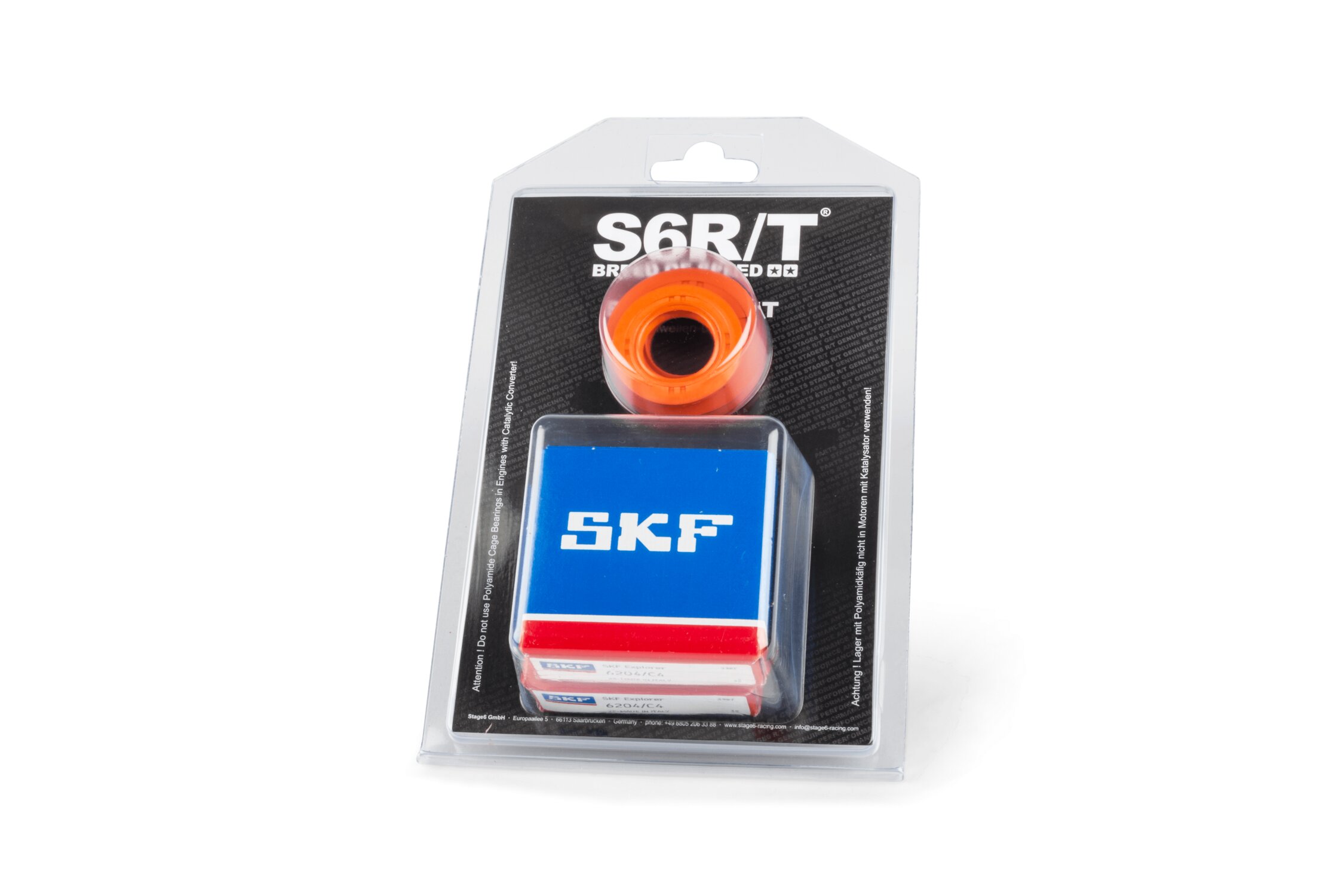 Kurbelwellenlager Set Stage6 R/T C4 Stahl-Käfig Minarelli