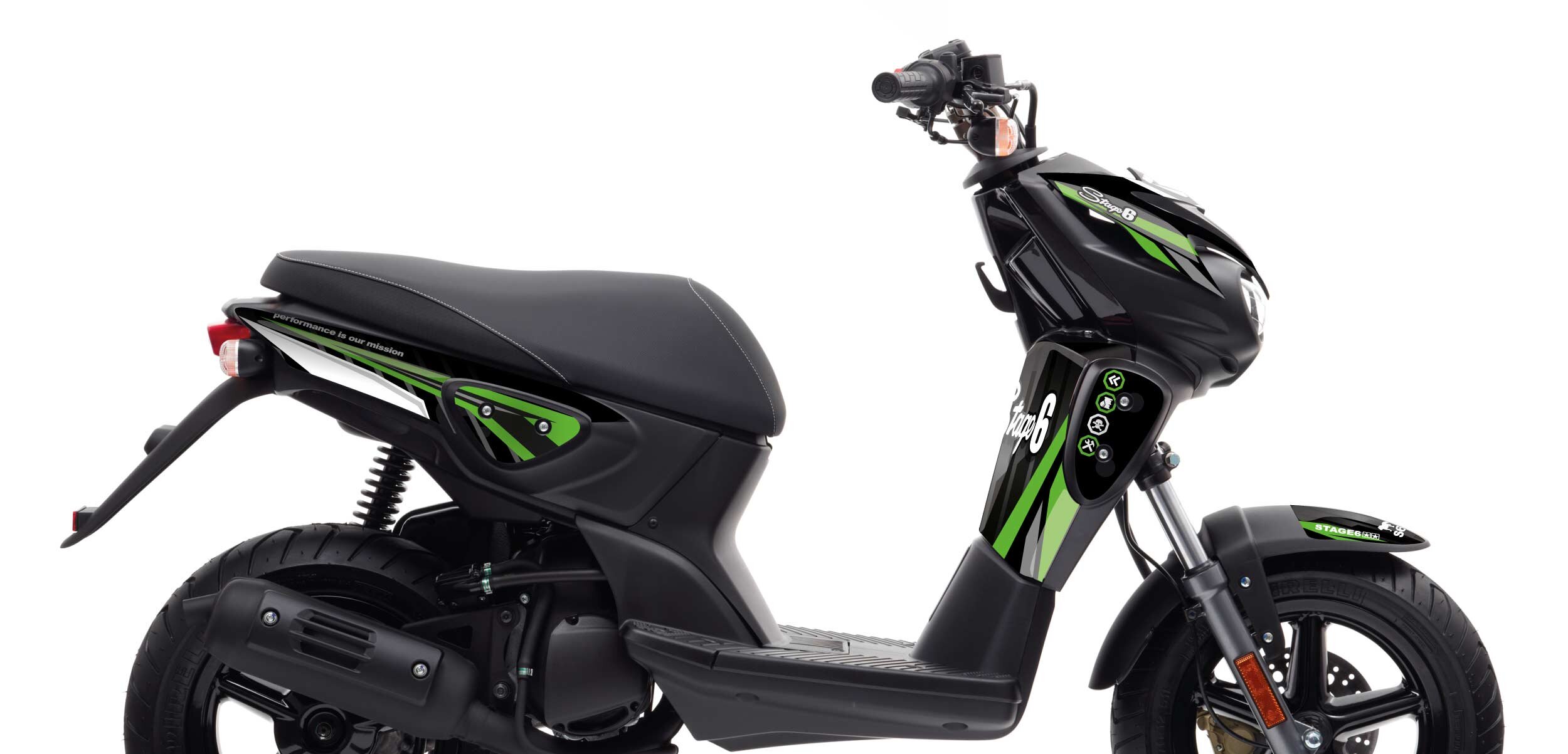 Dekor Kit Yamaha Slider Stage6 Grün