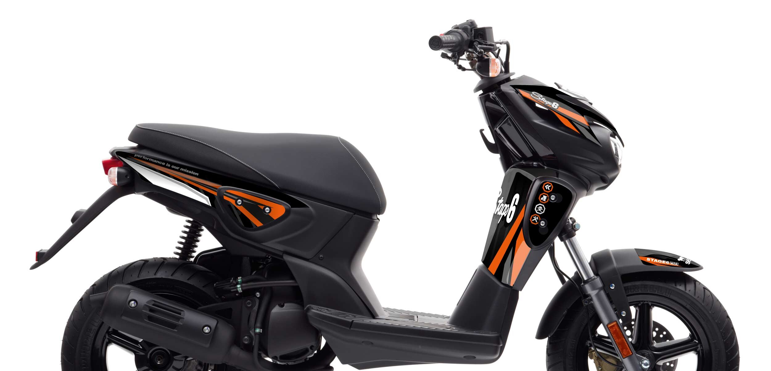 Dekor Kit Yamaha Slider Stage6 Orange