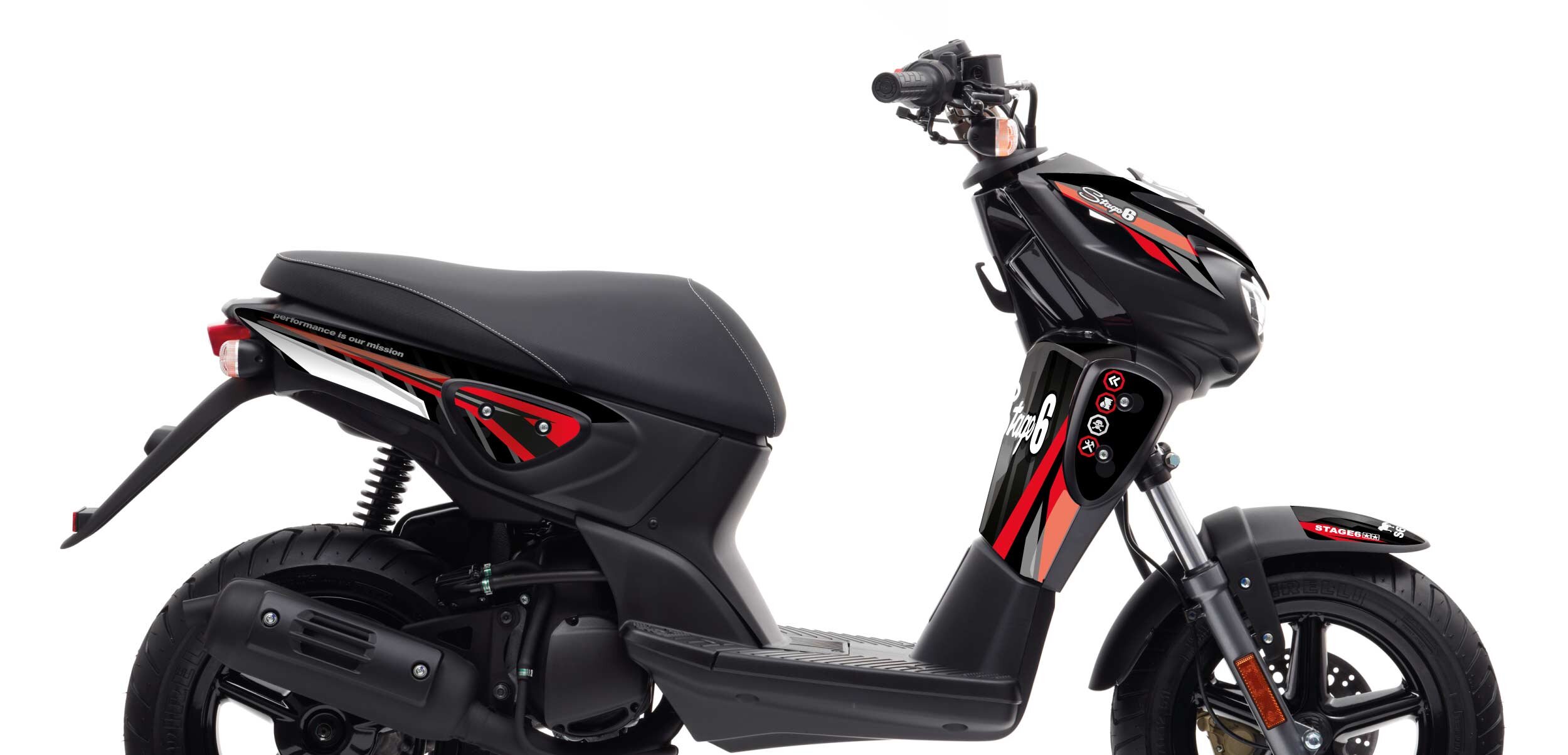 Dekor Kit Yamaha Slider Stage6 Rot