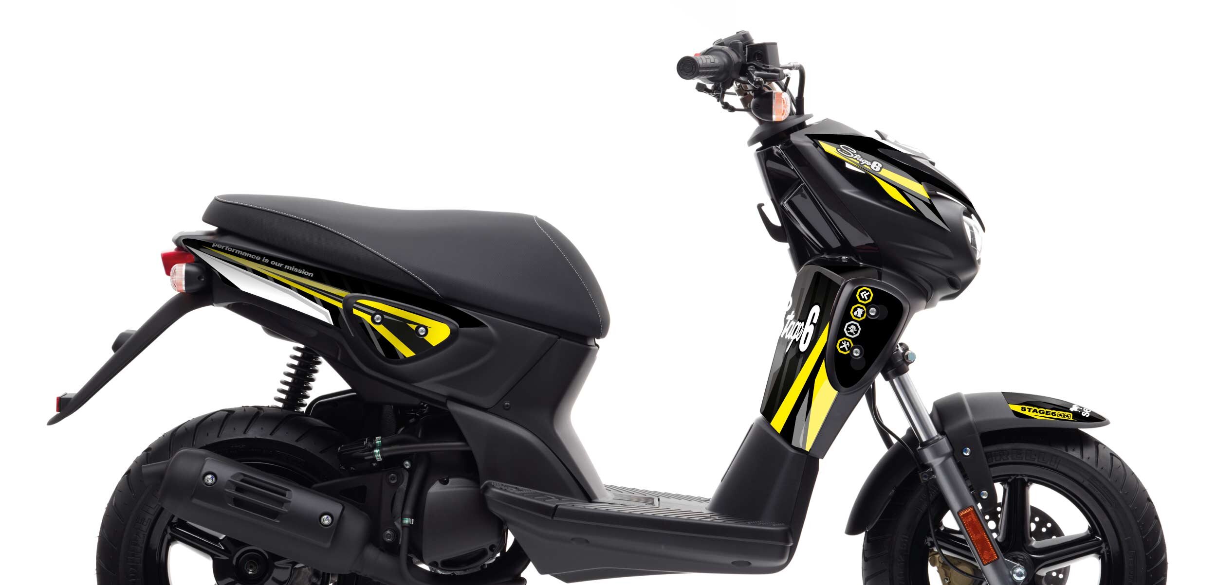 Dekor Kit Yamaha Slider Stage6 Gelb