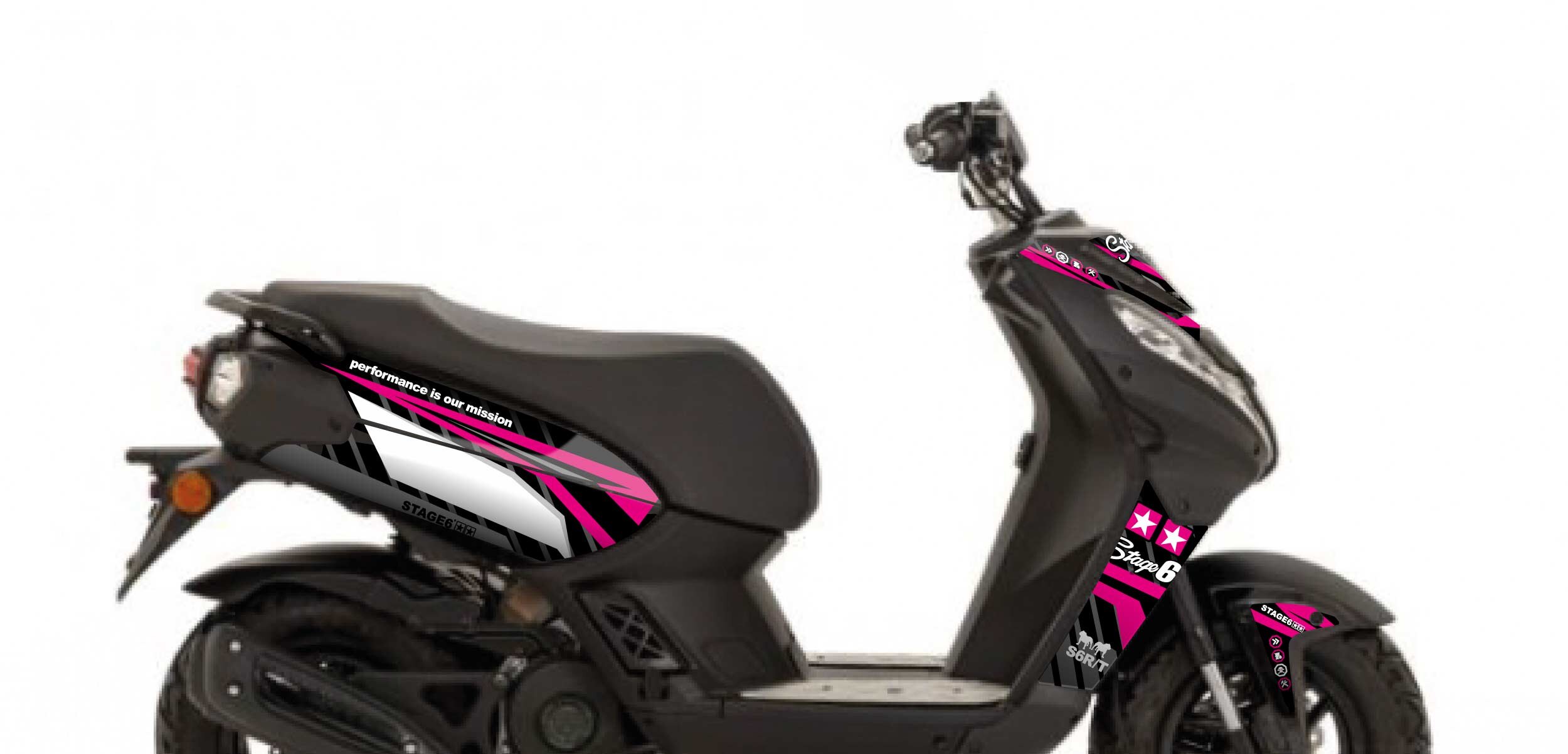 Dekor Kit Peugeot Streetzone Stage6 Pink
