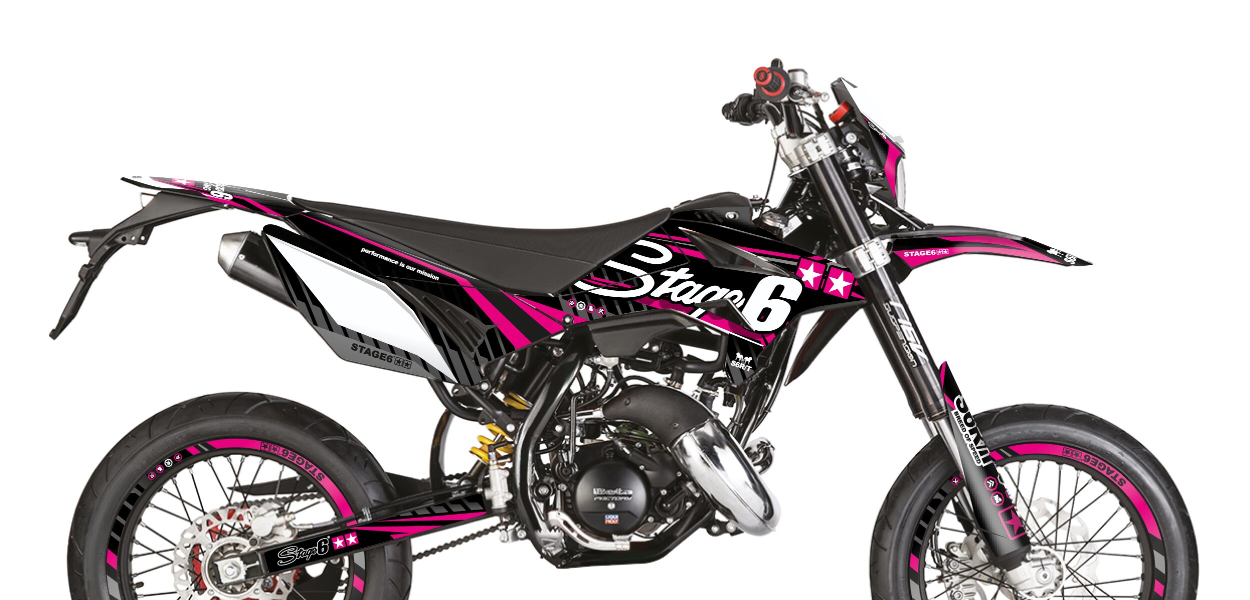 Dekor Kit Beta RR 2011 - 2020 Stage6 Pink