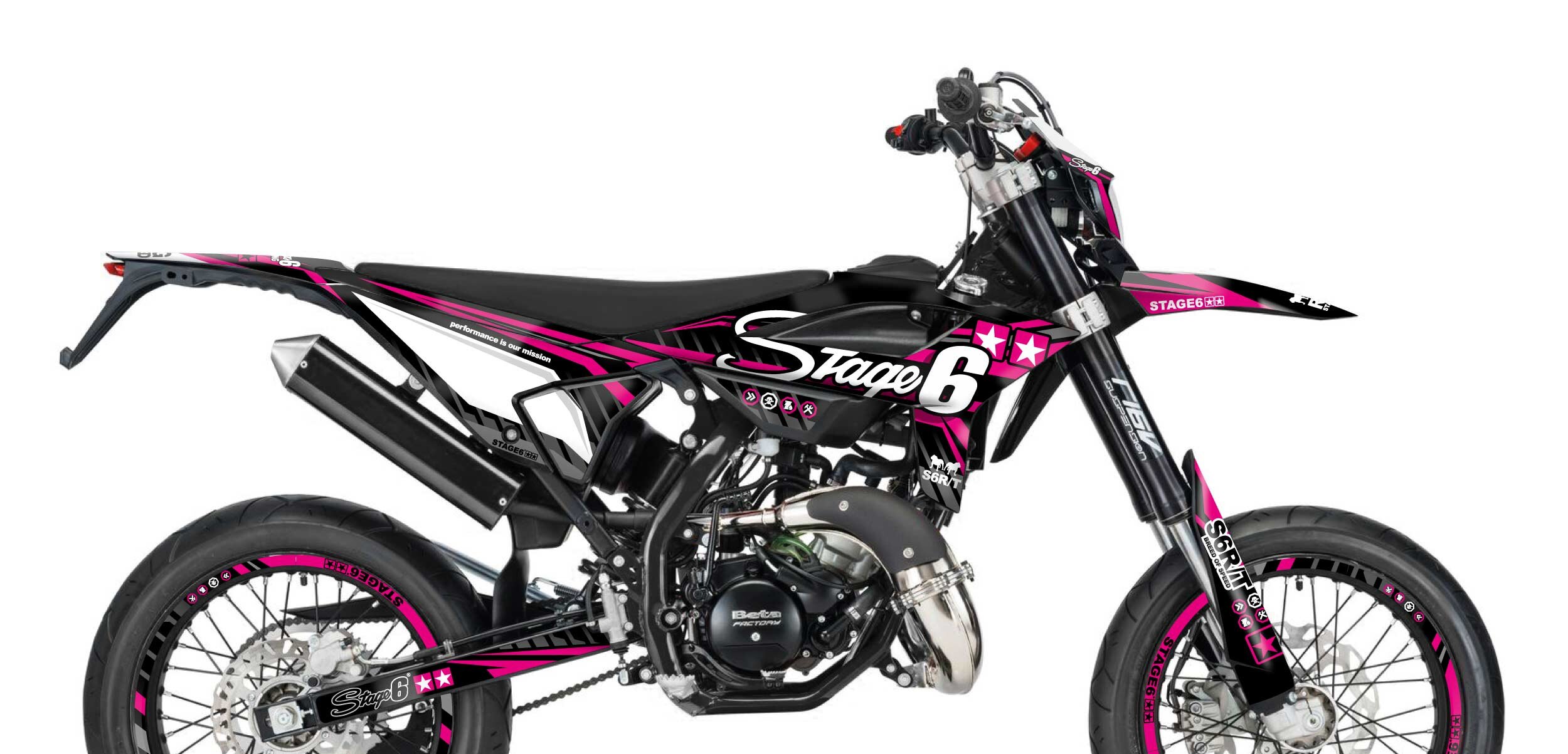 Dekor Kit Beta RR ab 2021 Stage6 Pink